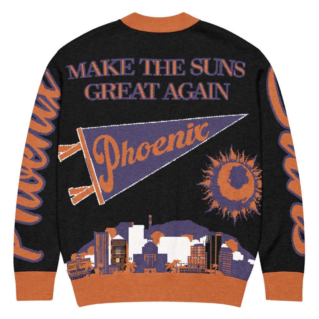 Phoenix Suns Unisex Knitted Cardigan