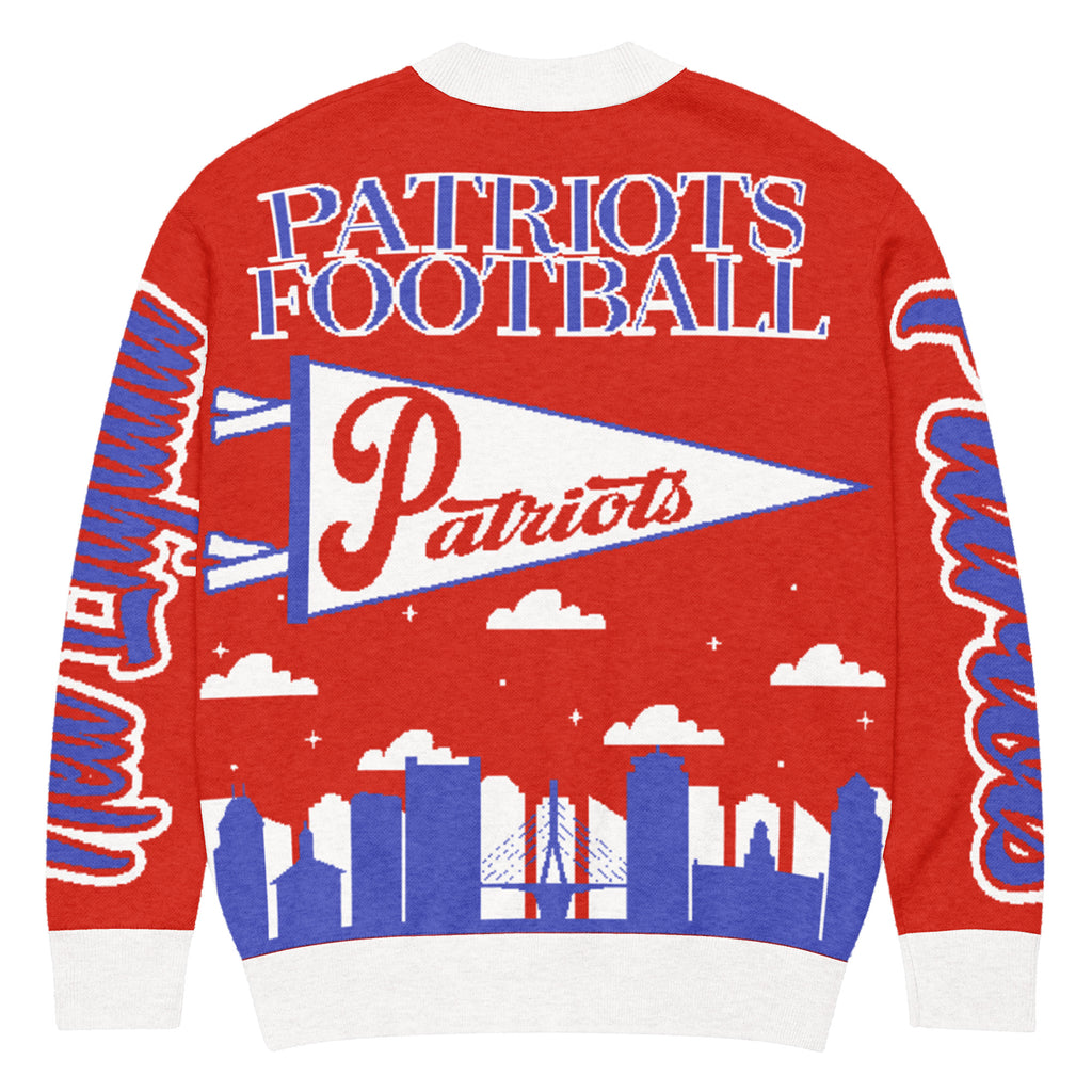New England Patriots Knitted Cardigan