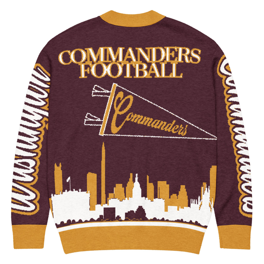 Washington Commanders Knitted Cardigan
