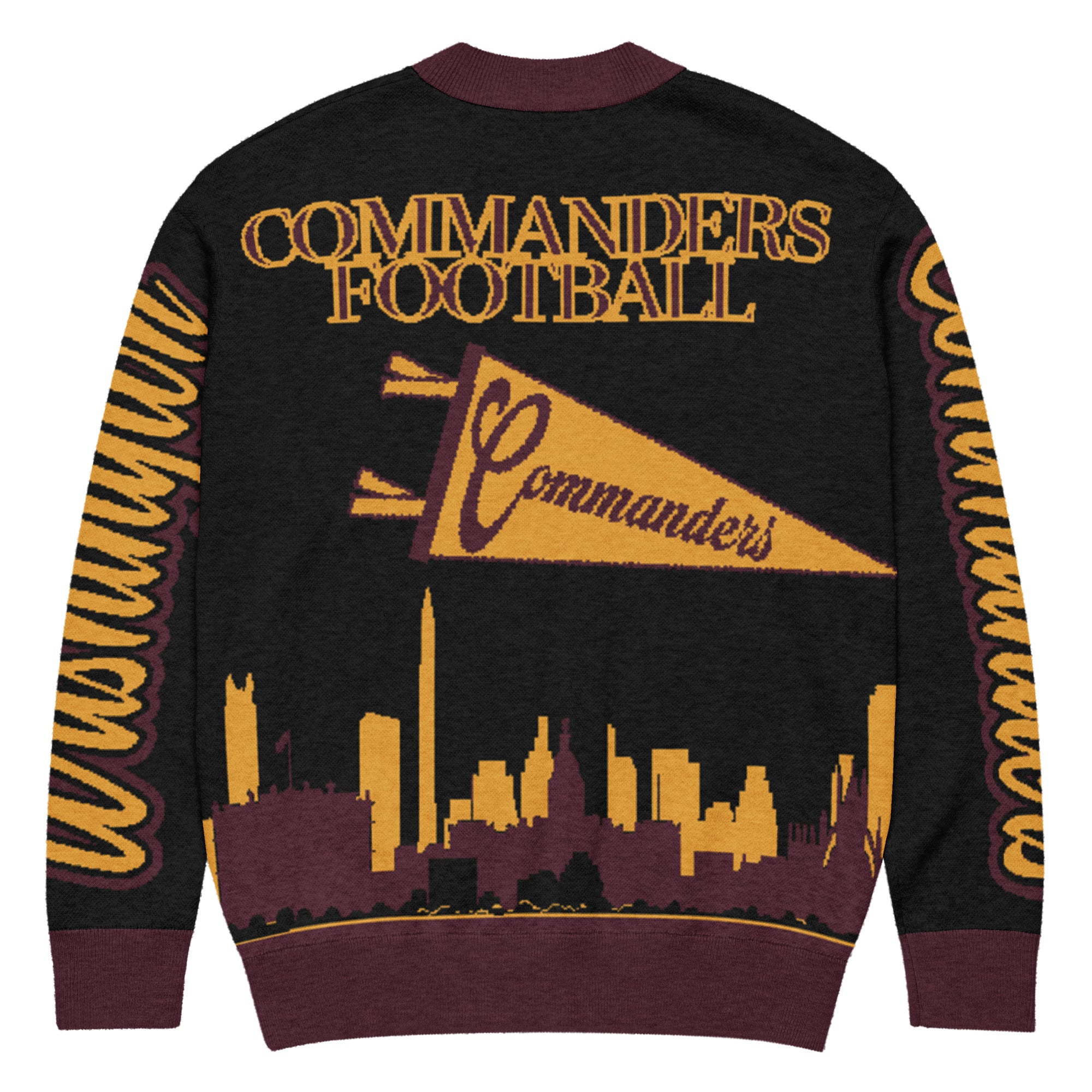 Washington Commanders Knitted Cardigan