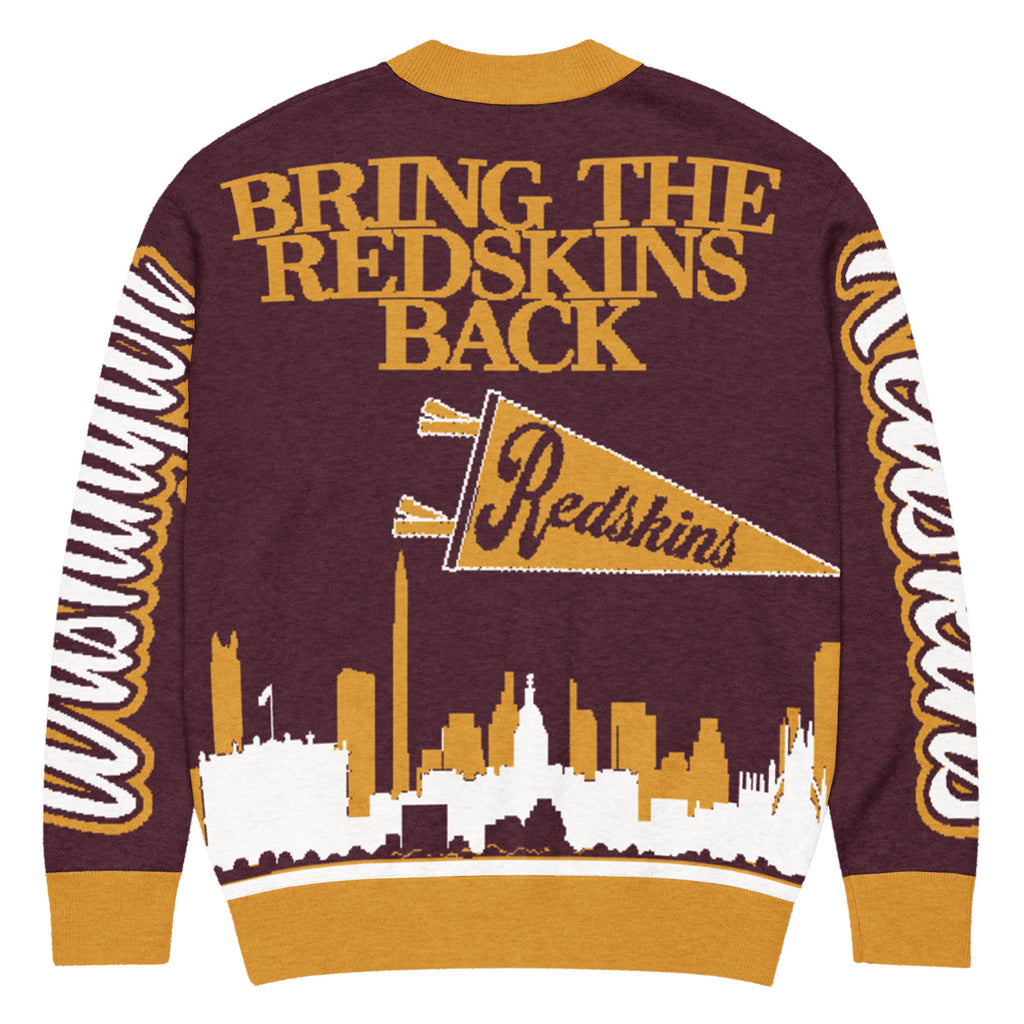 Washington Commanders Knitted Cardigan
