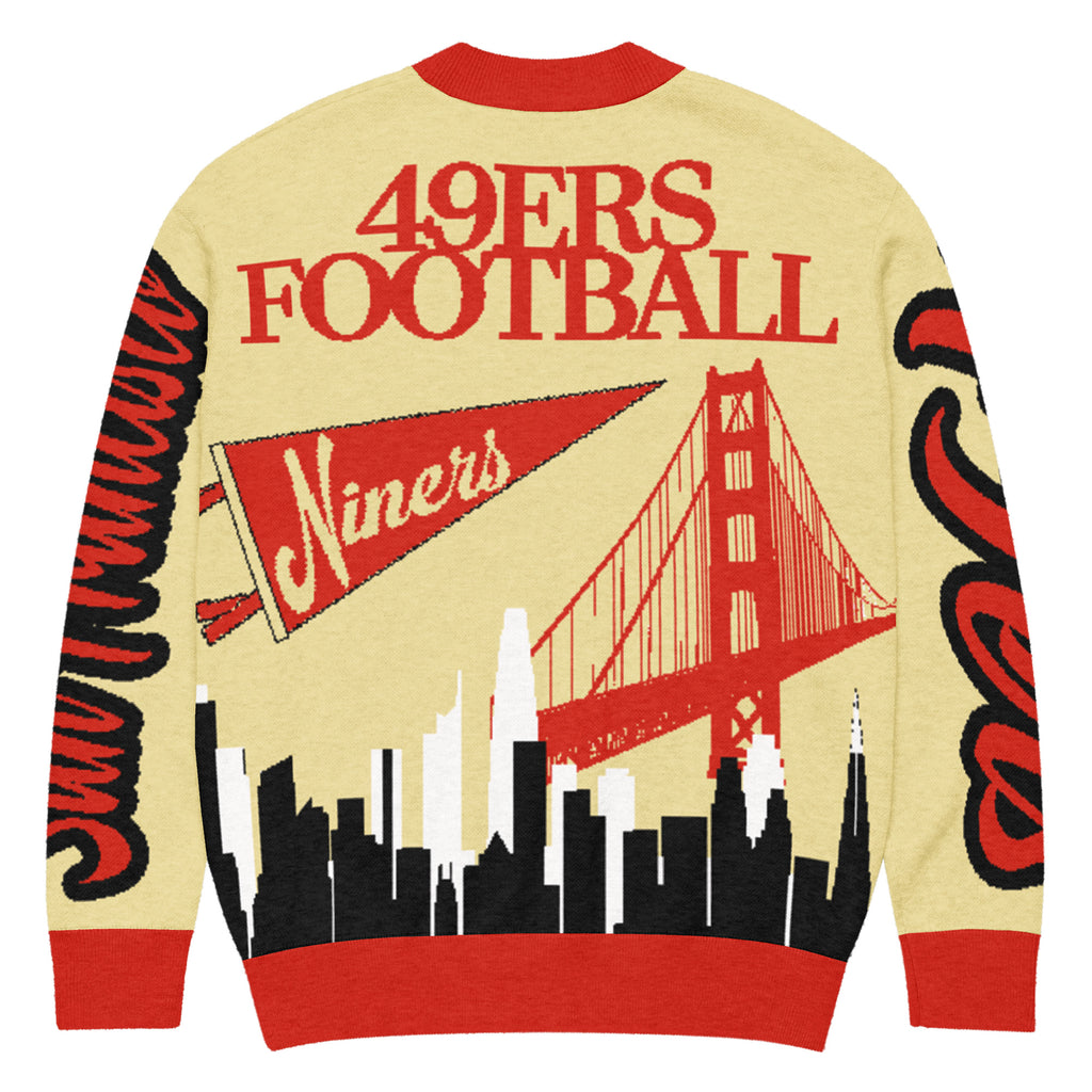 49ers Football Unisex Knitted Cardigan