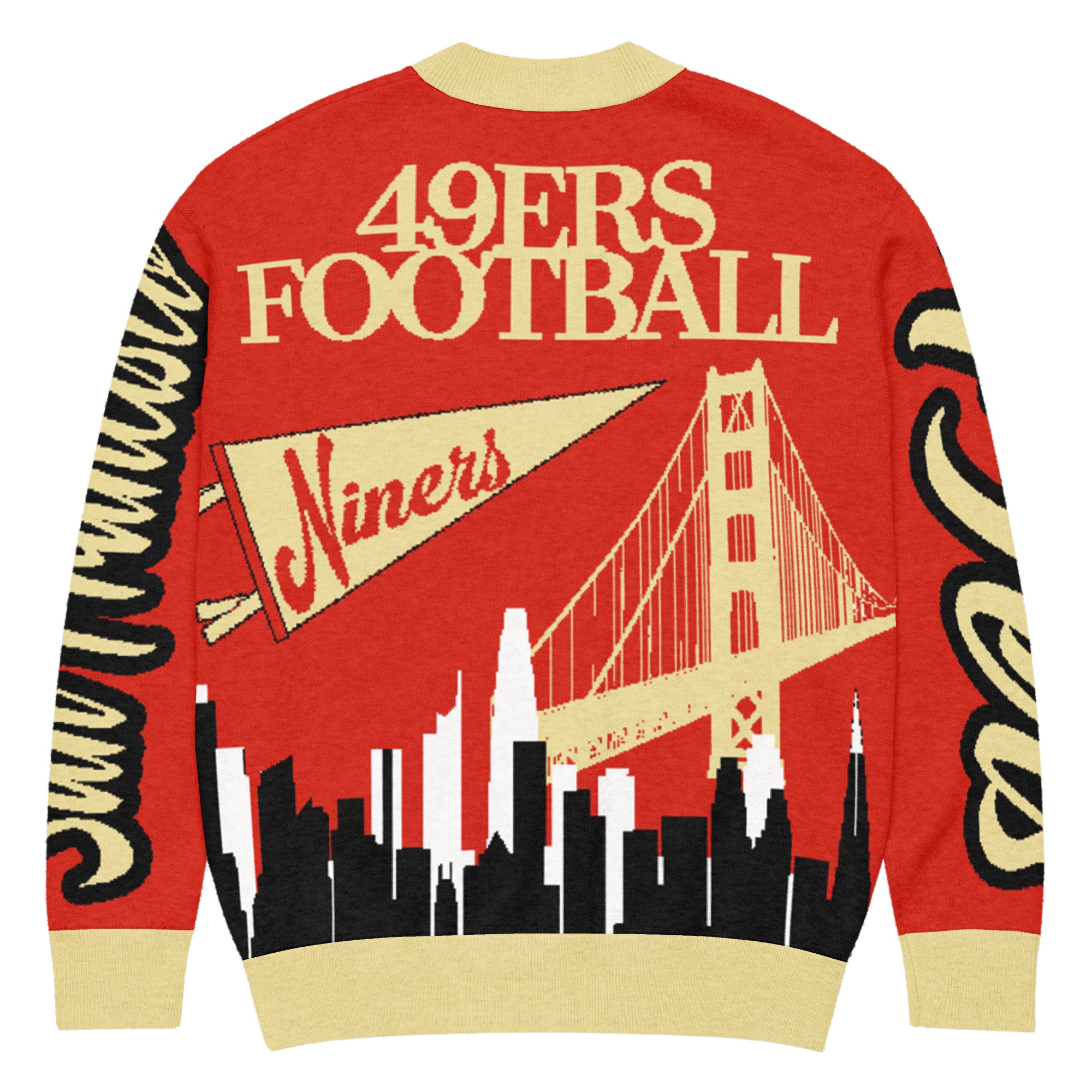 49ers Football Unisex Knitted Cardigan