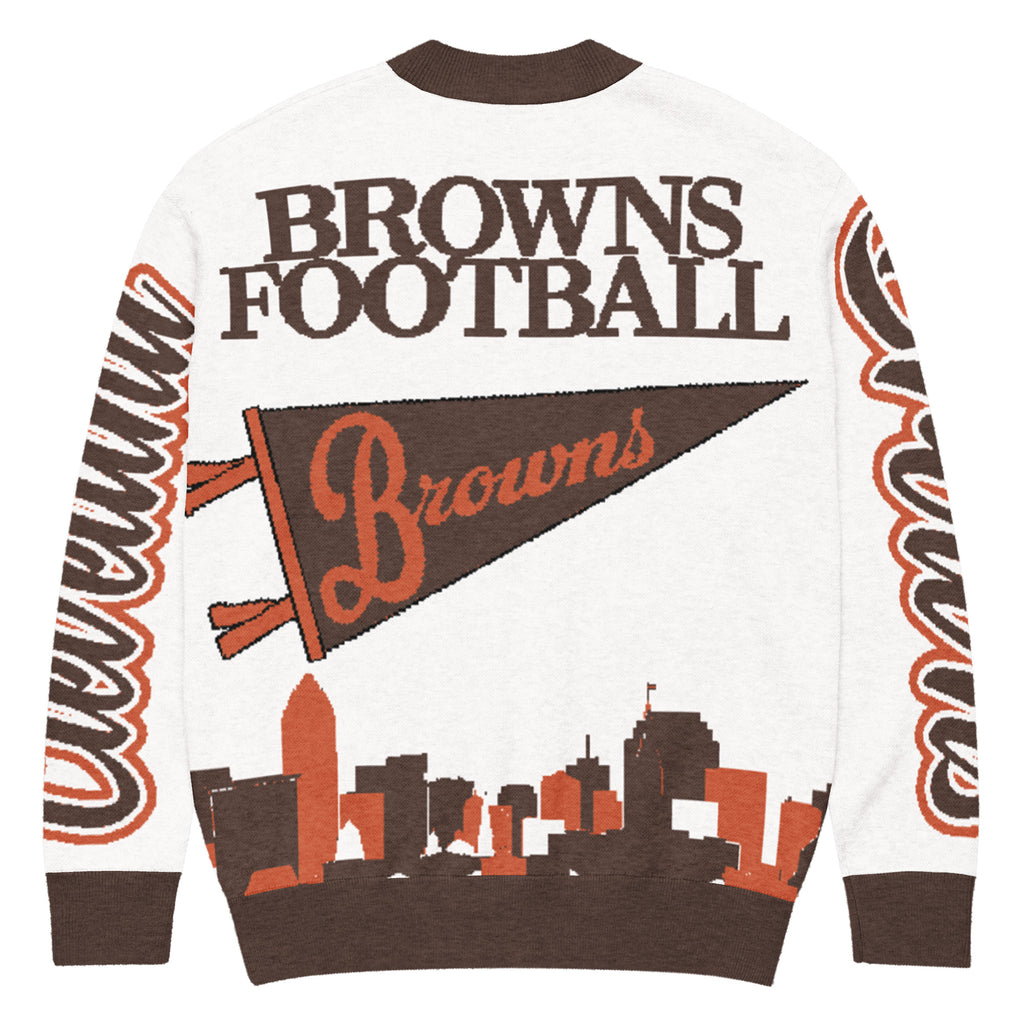 Cleveland Browns Unisex Knitted Cardigan