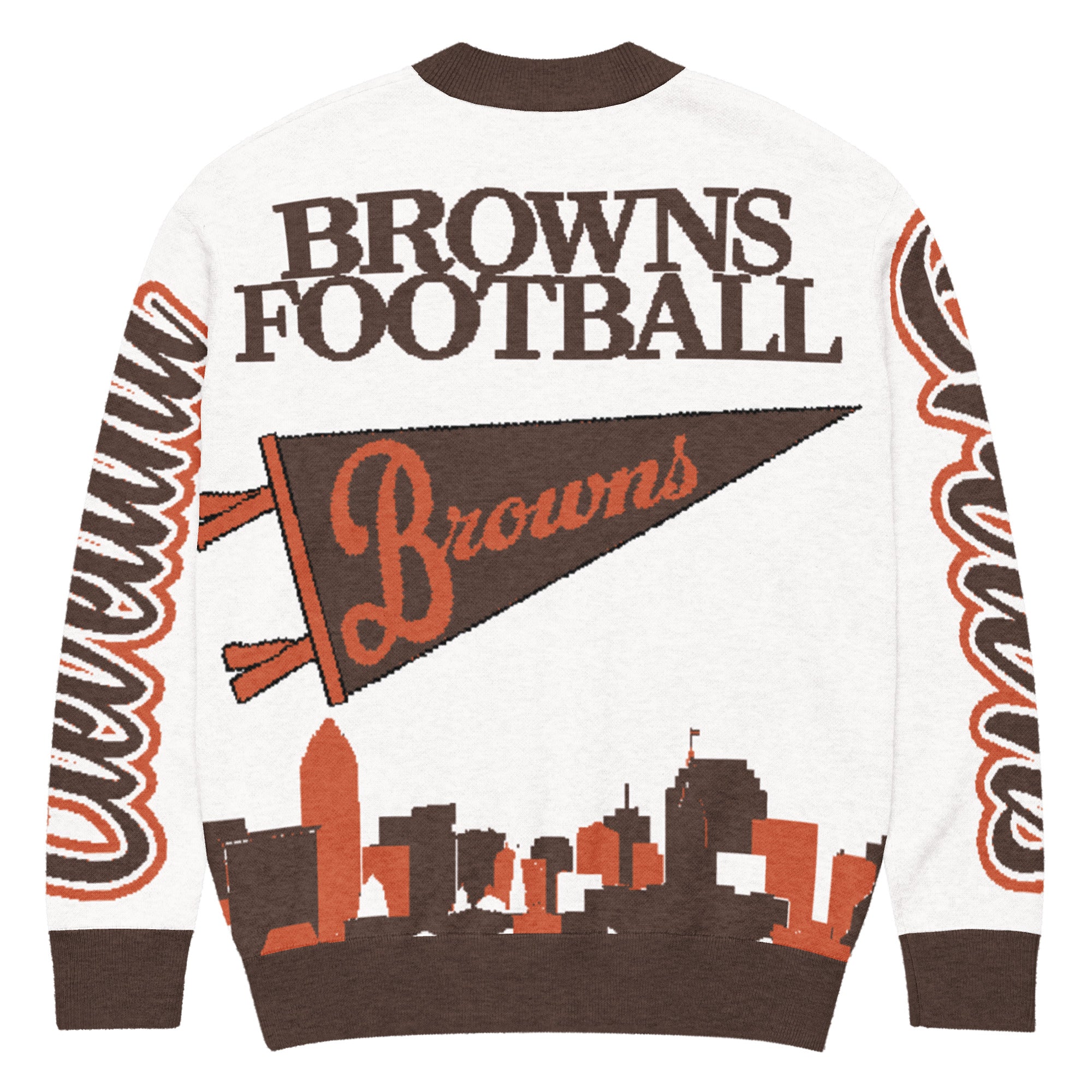 Cleveland Browns Unisex Knitted Cardigan