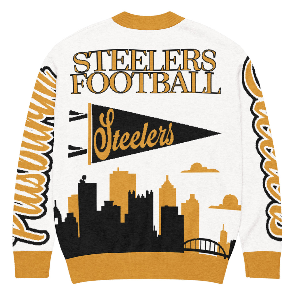 Pittsburgh Steelers Unisex Knitted Cardigan