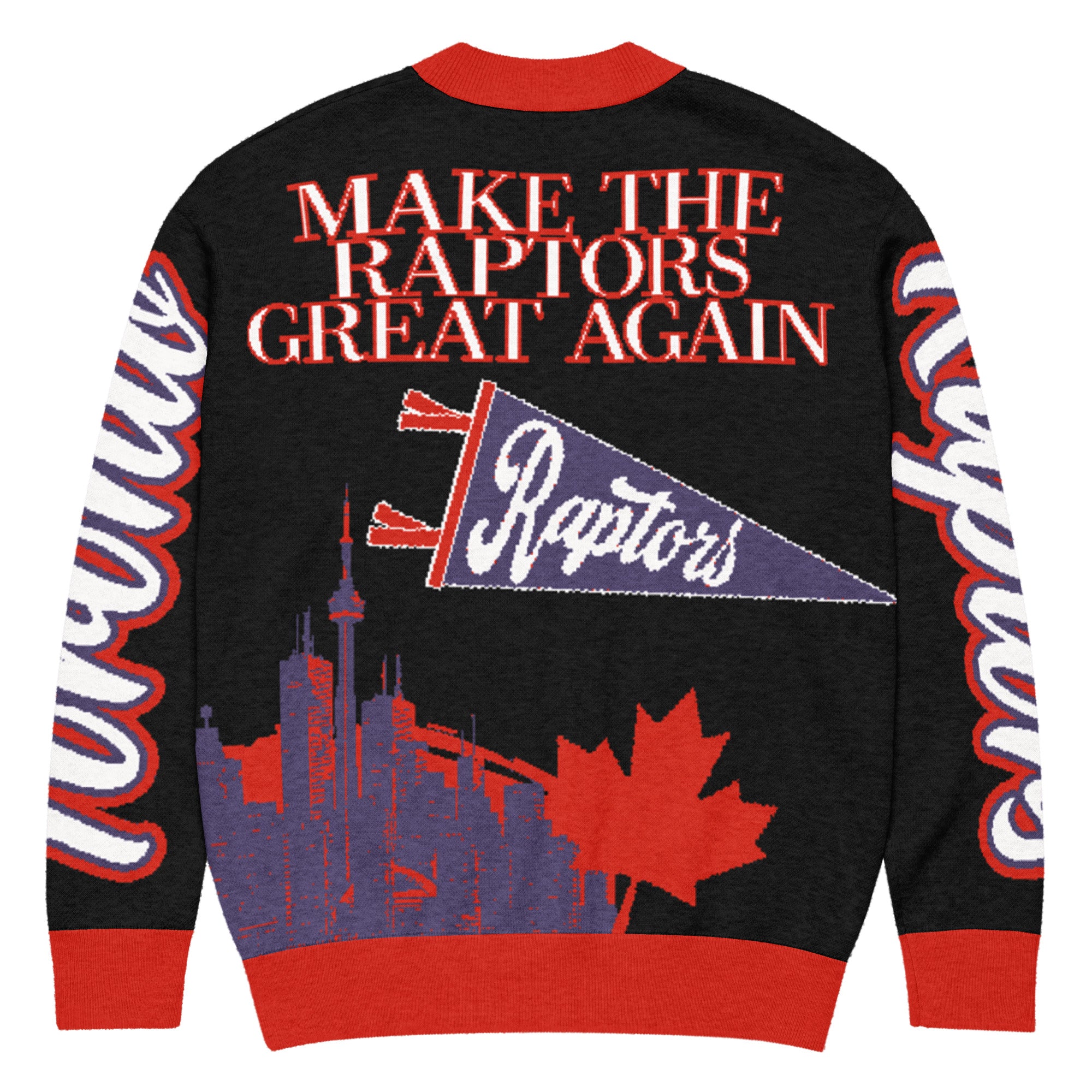 Toronto Raptors Unisex Knitted Cardigan