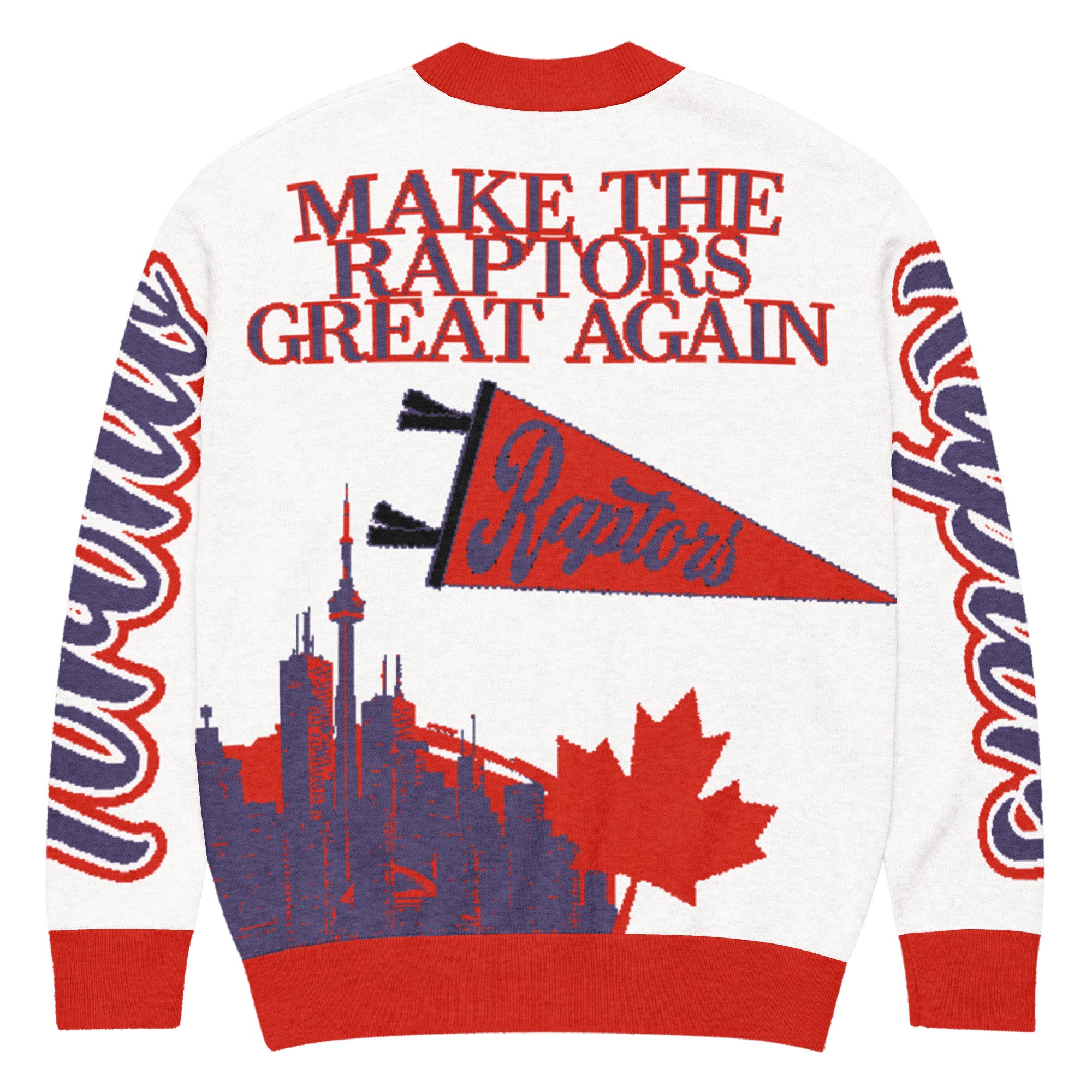 Toronto Raptors Unisex Knitted Cardigan