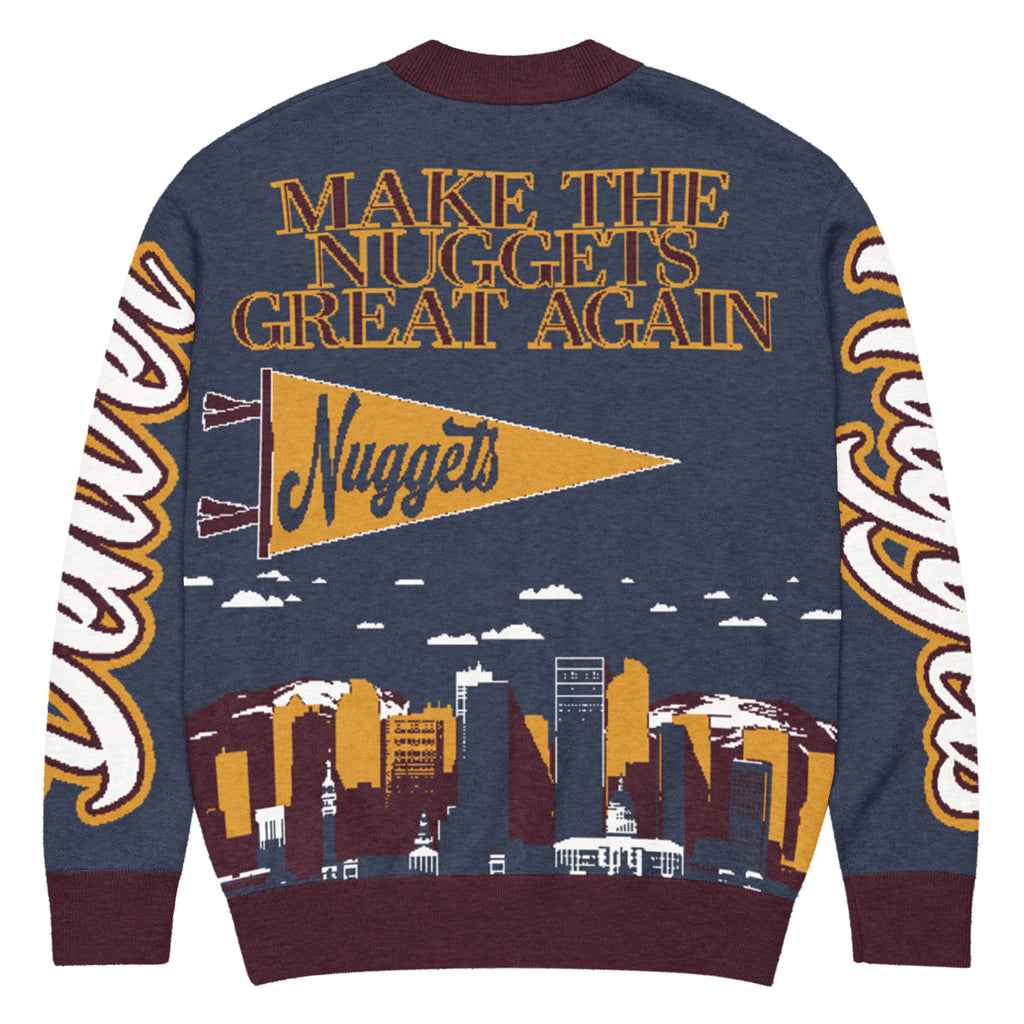 Denver Nuggets Unisex Knitted Cardigan