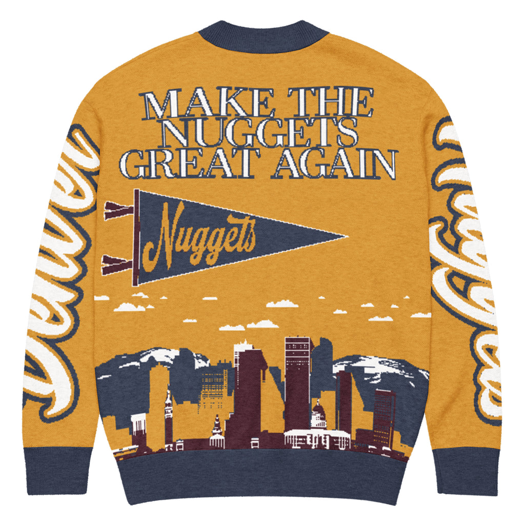 Denver Nuggets Unisex Knitted Cardigan