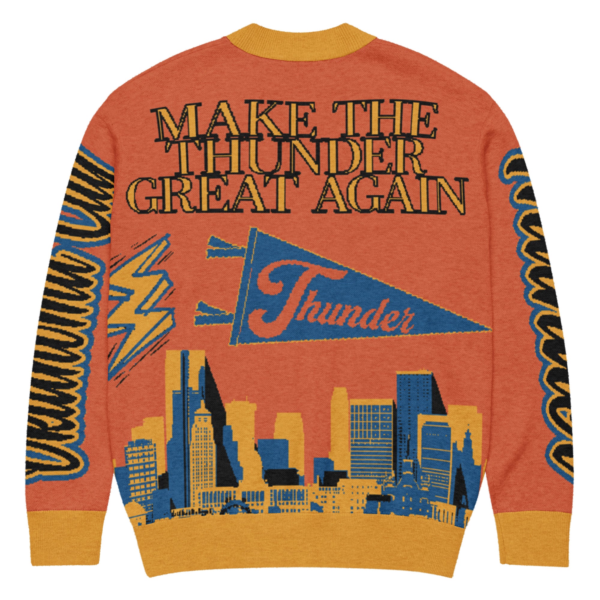 Oklahoma City Thunder Knitted Cardigan