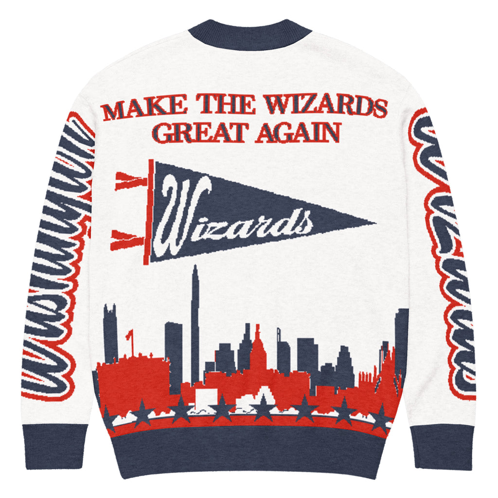 Washington Wizards Unisex Knitted Cardigan