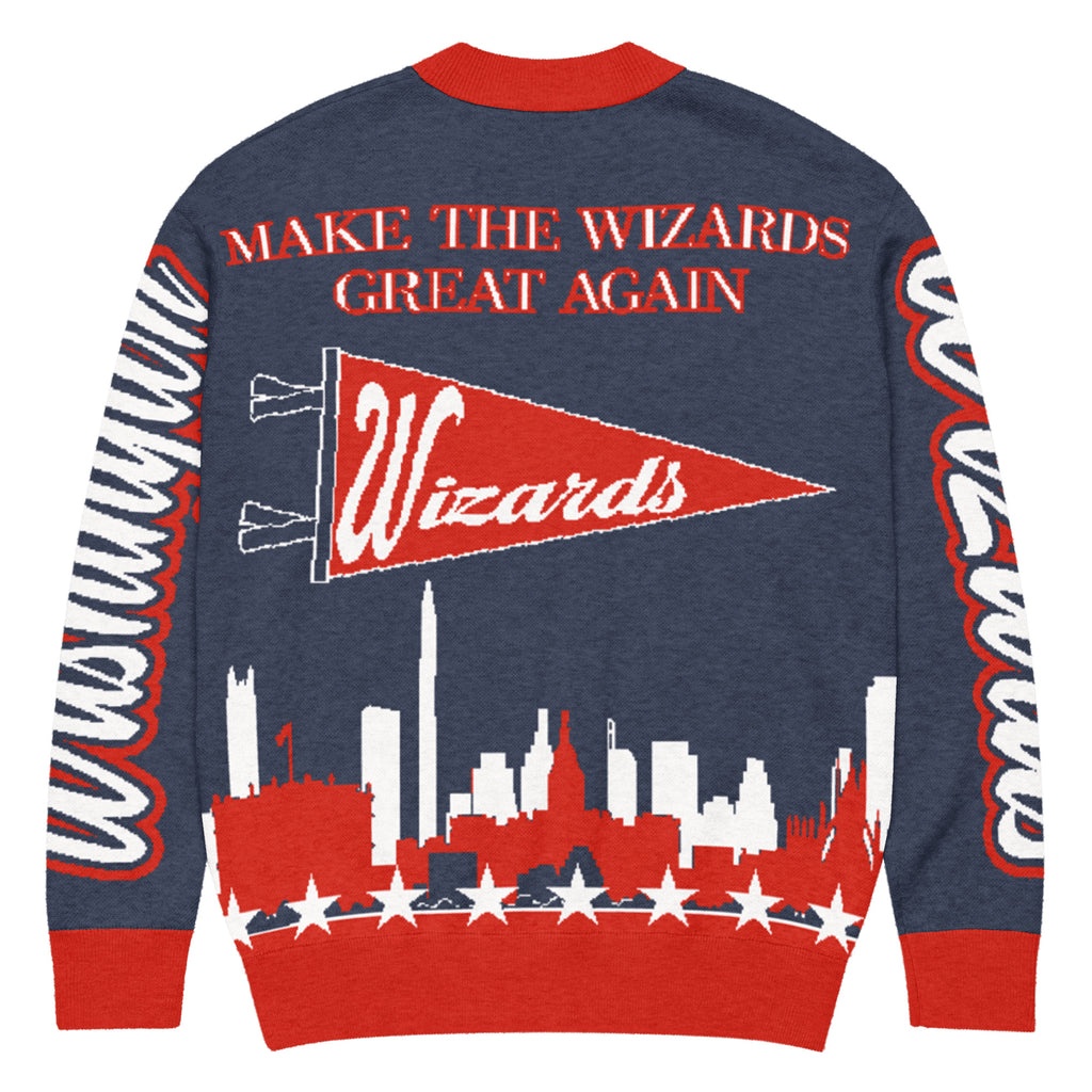 Washington Wizards Unisex Knitted Cardigan