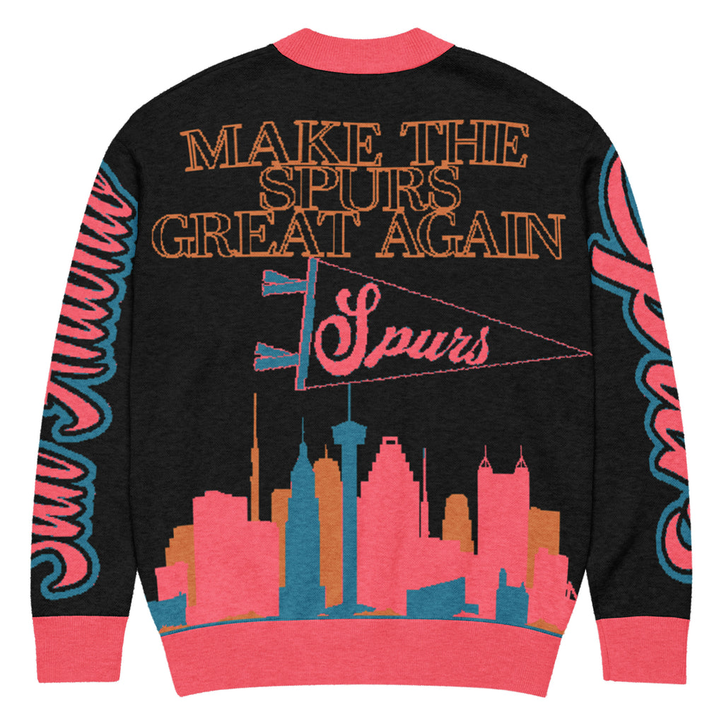 San Antonio Spurs Unisex Knitted Cardigan