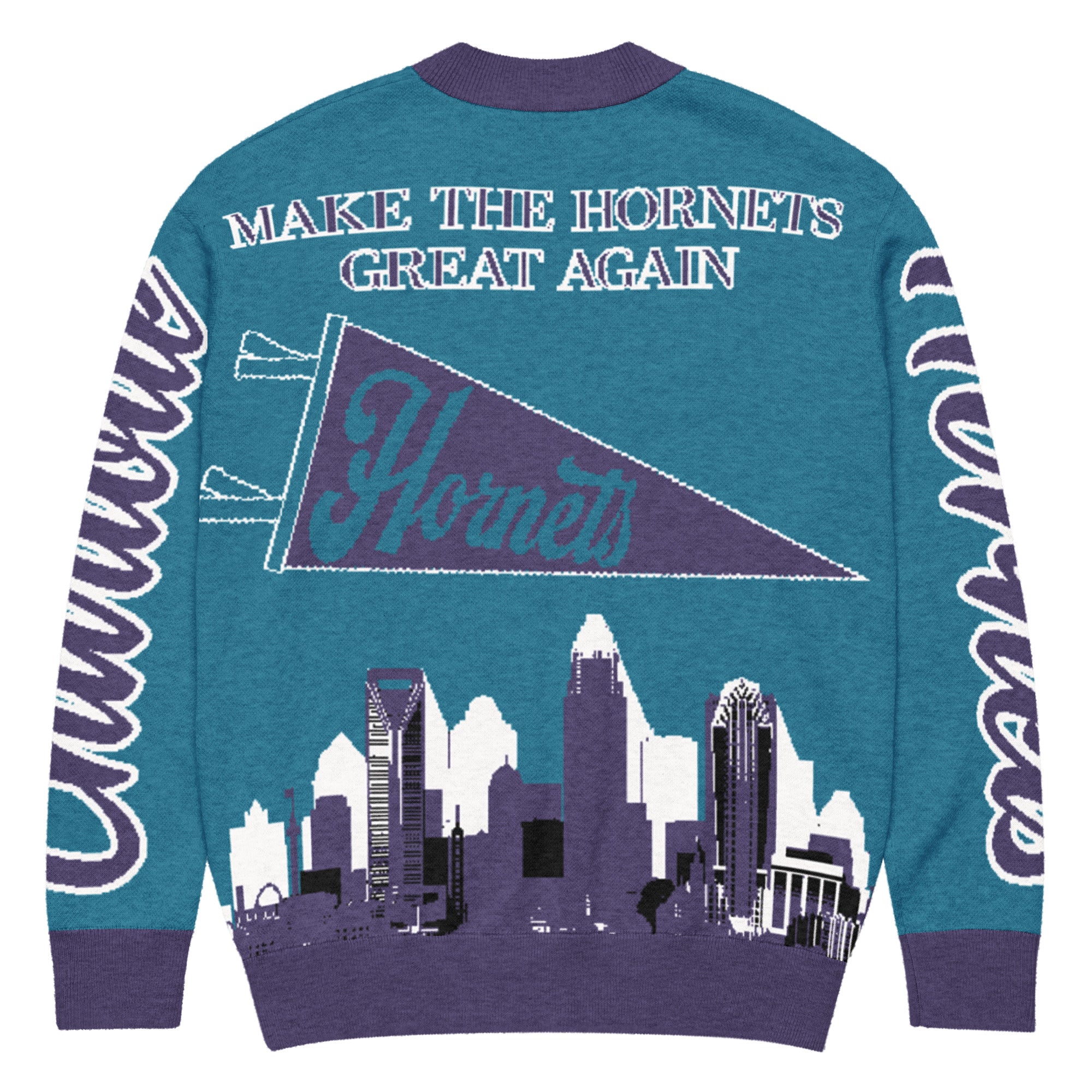Charlotte Hornets Unisex Knitted Cardigan
