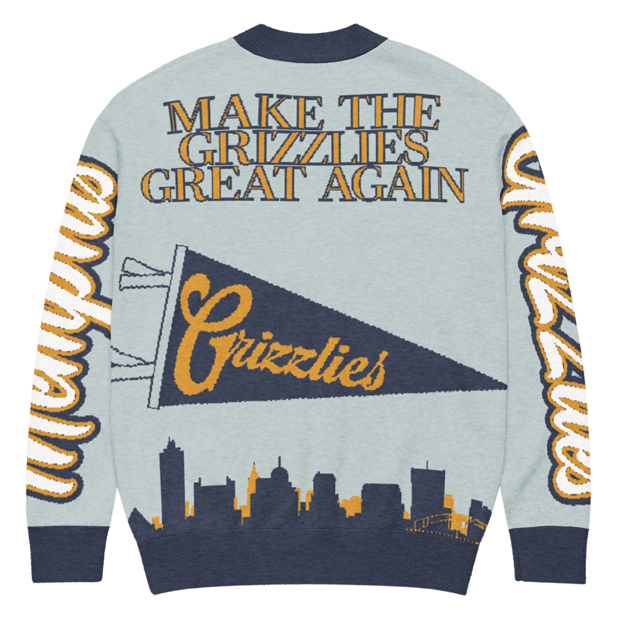 Memphis Grizzlies Unisex Knitted Cardigan