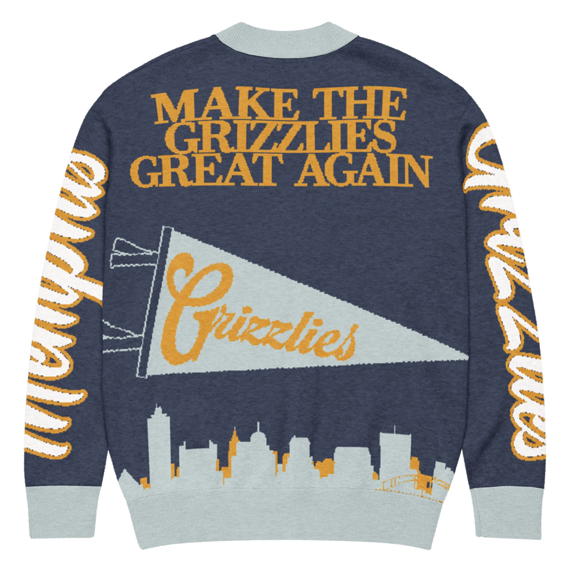 Memphis Grizzlies Unisex Knitted Cardigan