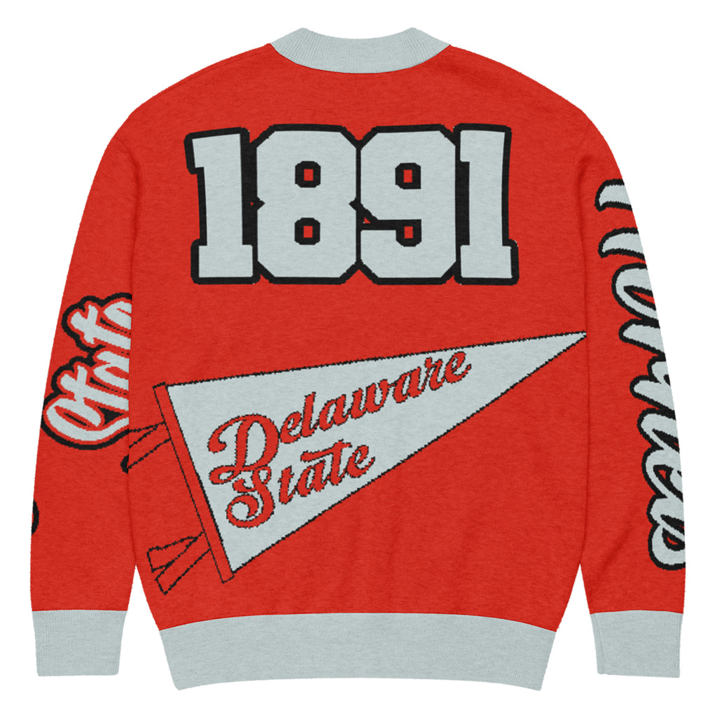 Delaware State University Knitted Cardigan