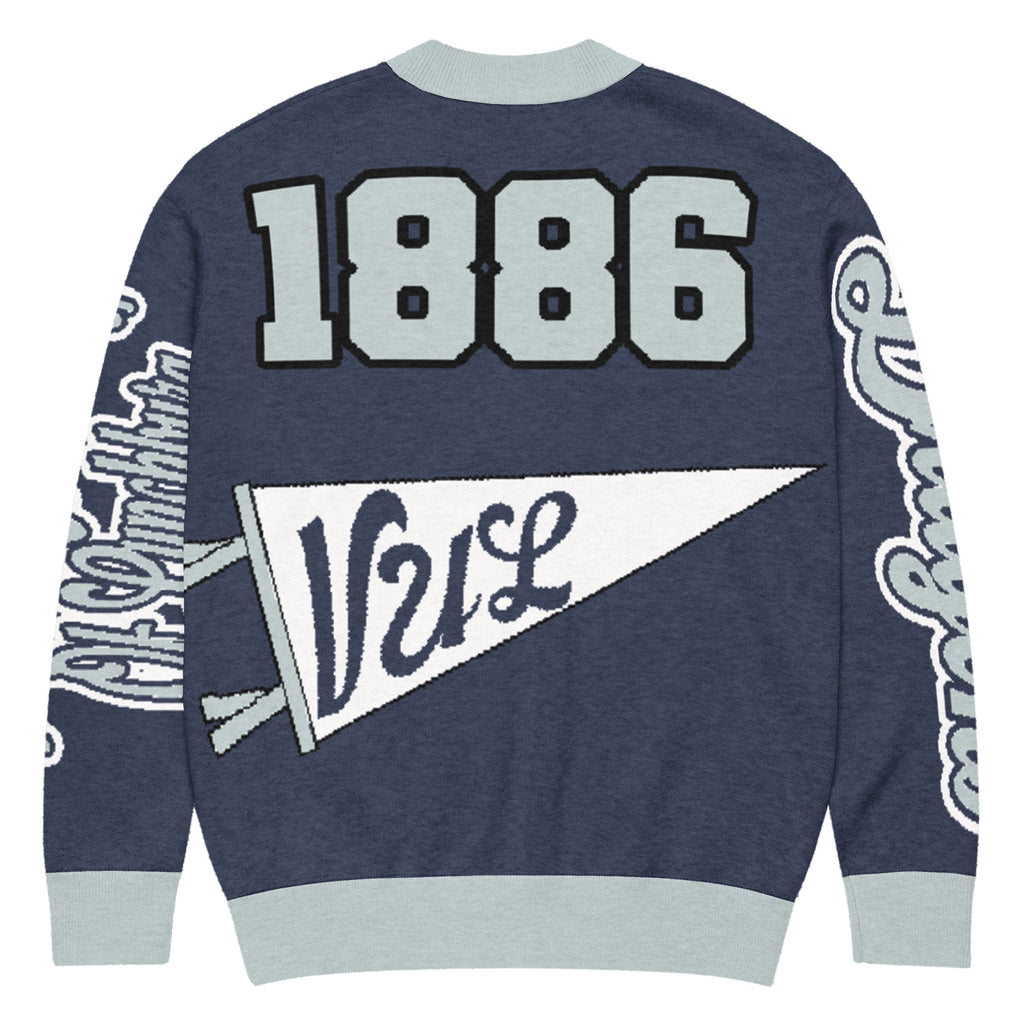 Virginia University of Lynchburg Unisex Knitted Cardigan