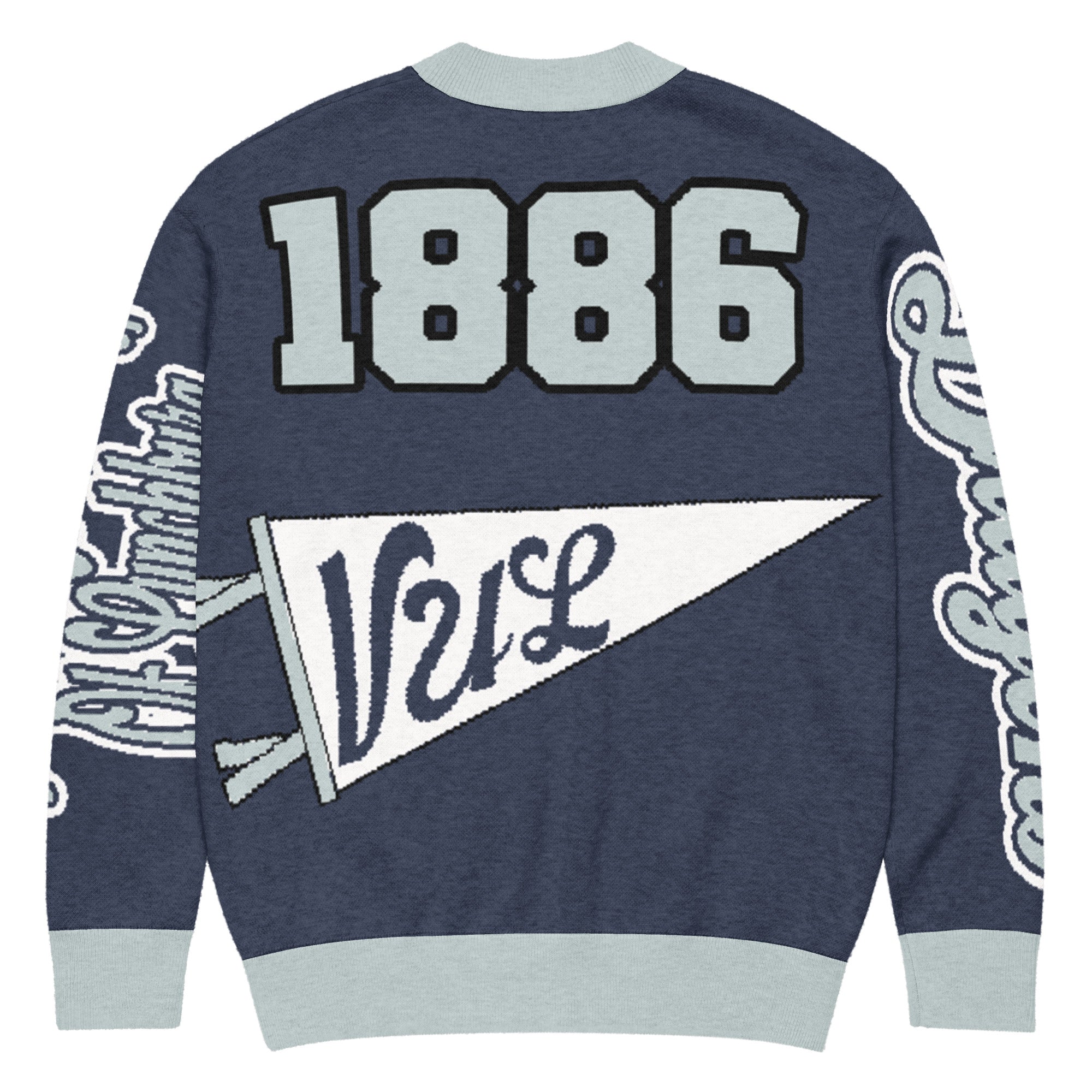 Virginia University of Lynchburg Unisex Knitted Cardigan