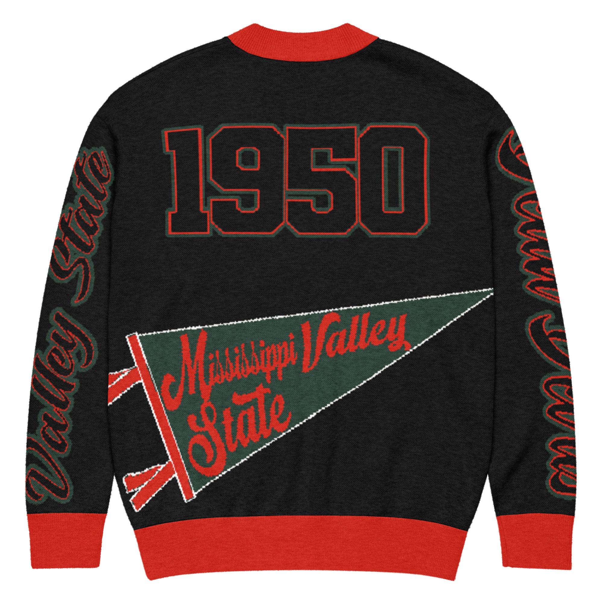 Mississippi Valley State Knitted Cardigan