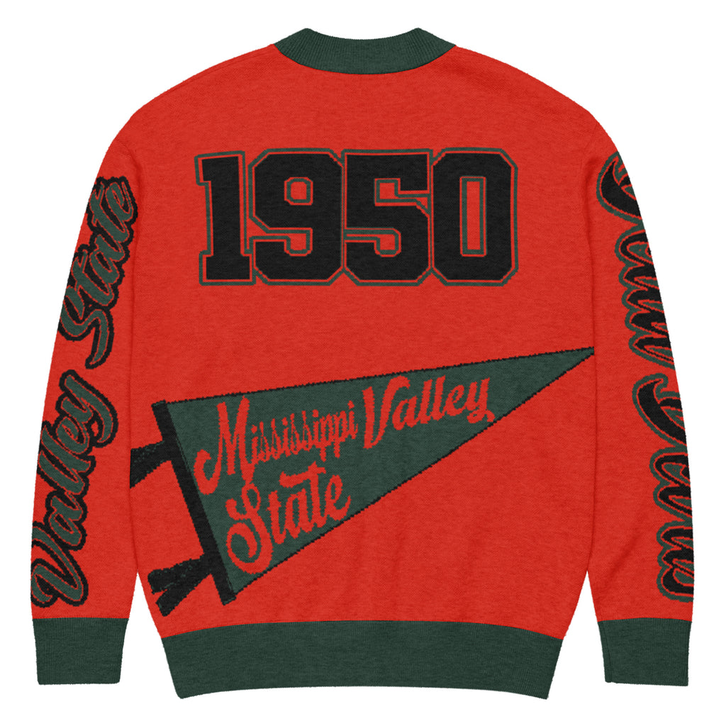 Mississippi Valley State Knitted Cardigan