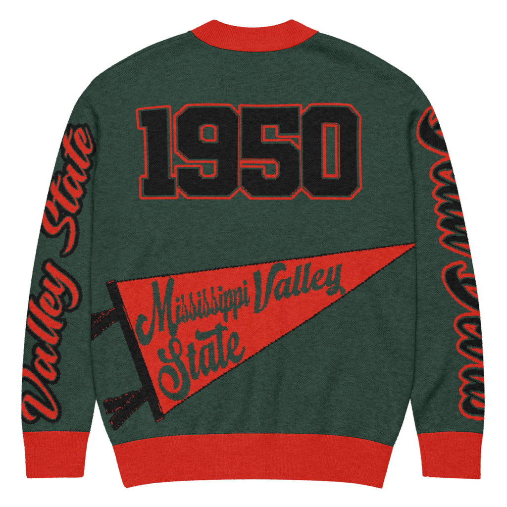 Mississippi Valley State Knitted Cardigan