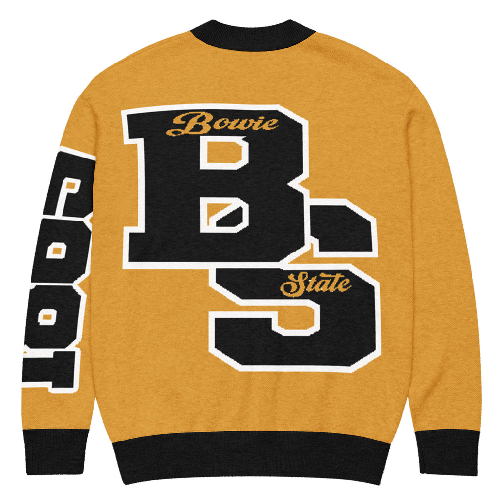 Bowie State Unisex Knitted Cardigan