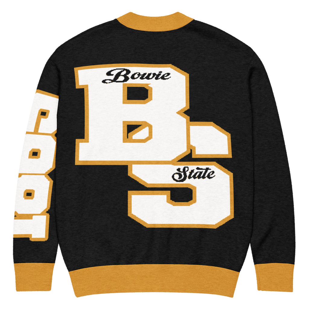 Bowie State Unisex Knitted Cardigan