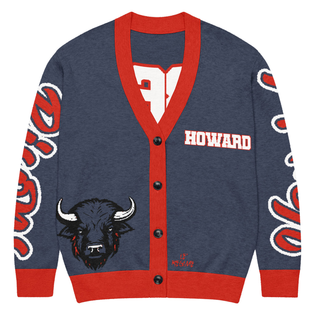 Howard University Knitted Cardigan