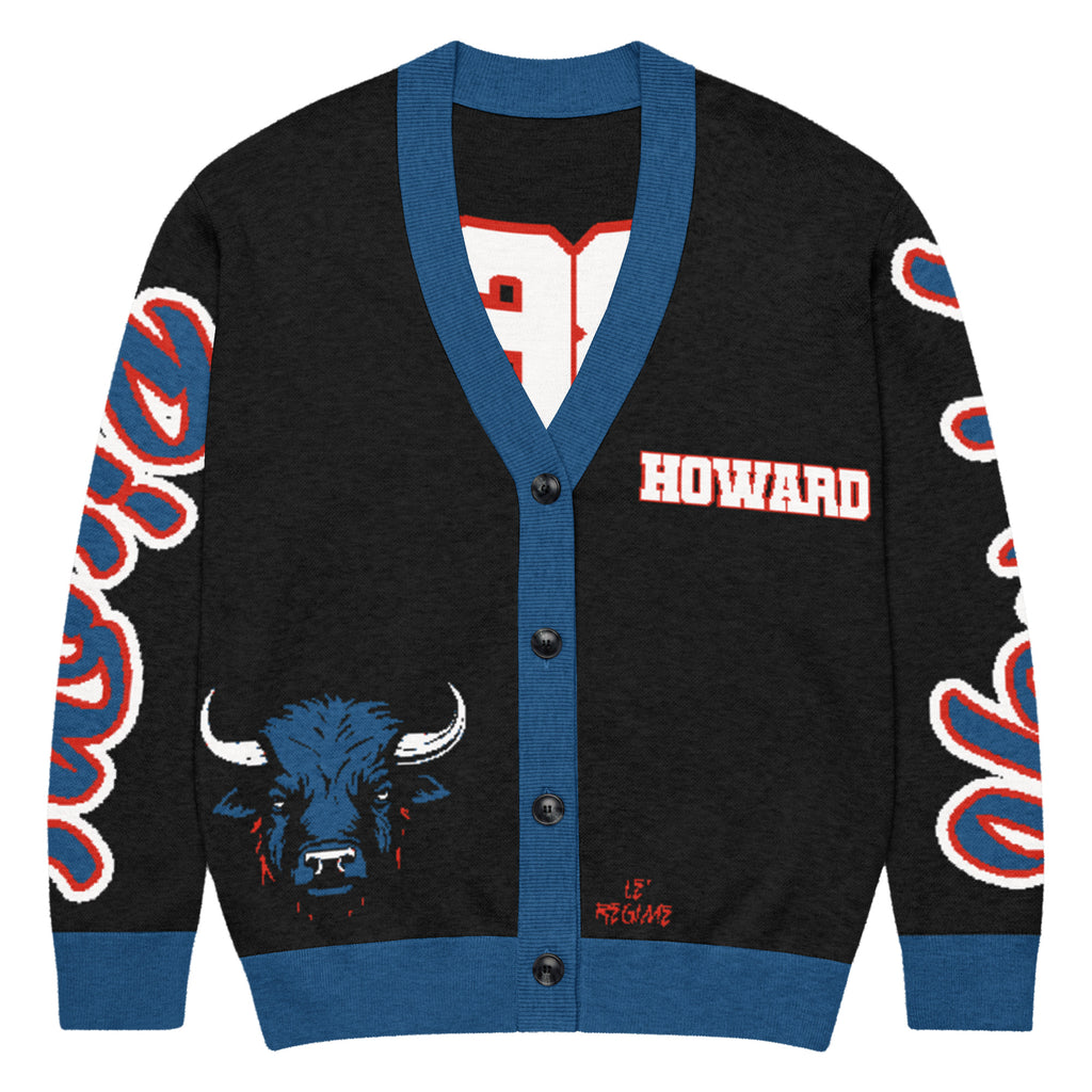 Howard University Knitted Cardigan