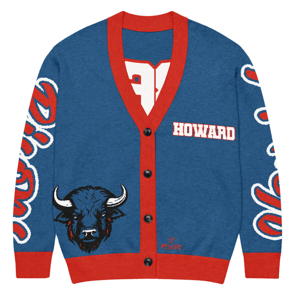 Howard University Knitted Cardigan