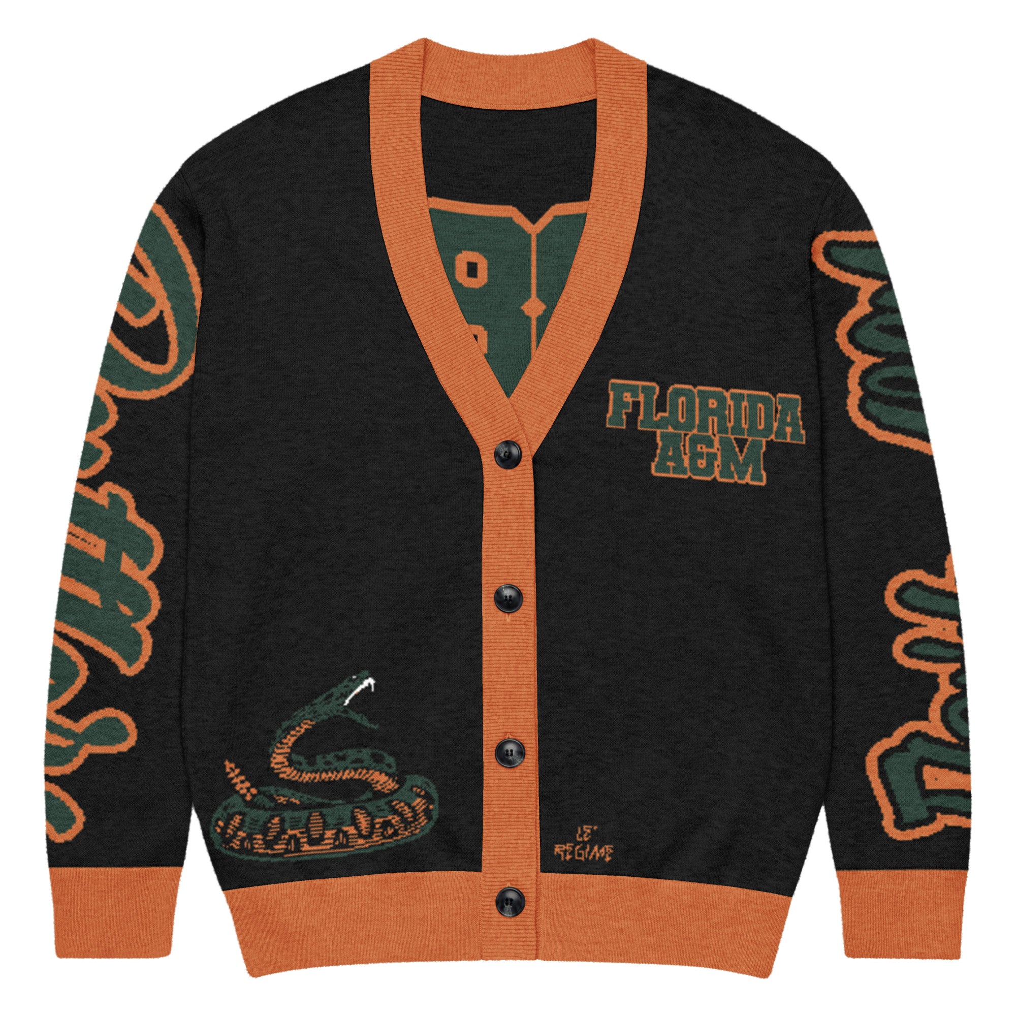 Florida A&M Varsity Unisex Knitted Cardigan