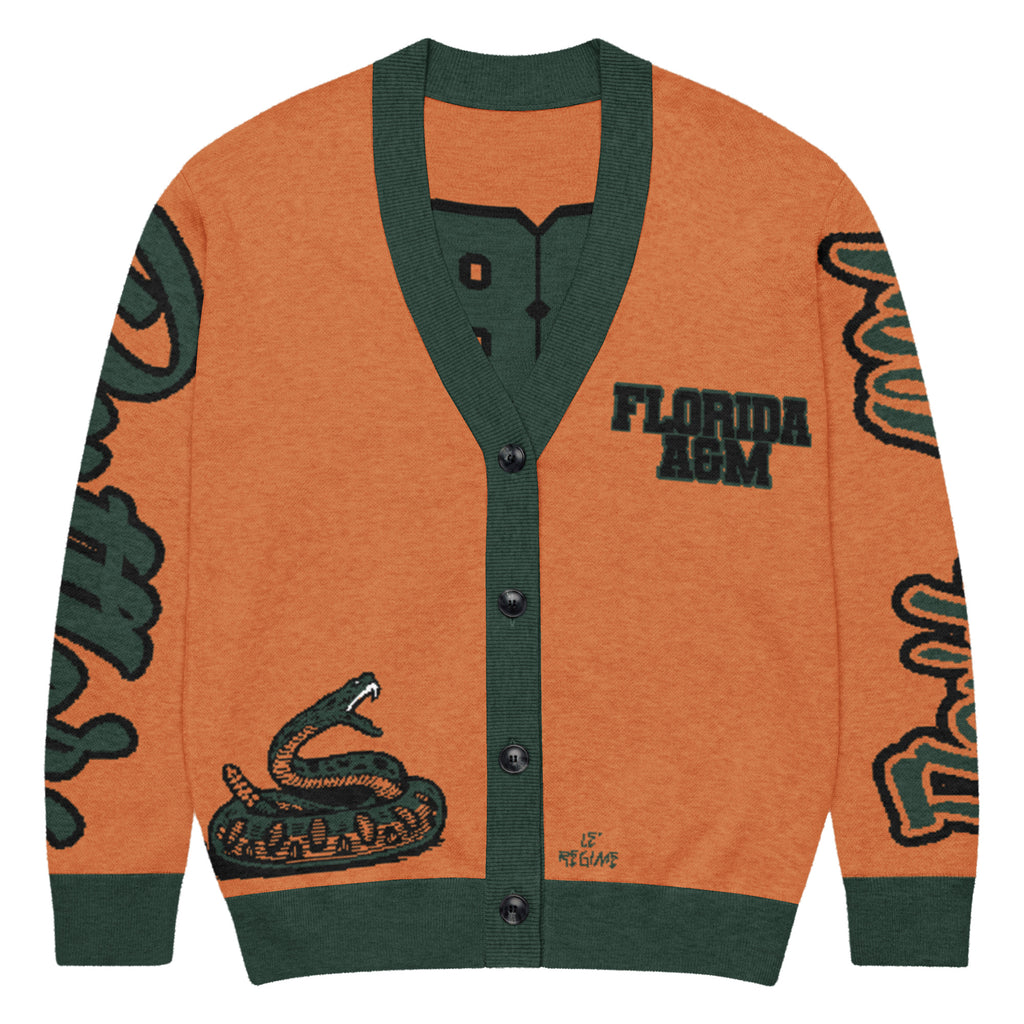 Florida A&M Varsity Unisex Knitted Cardigan
