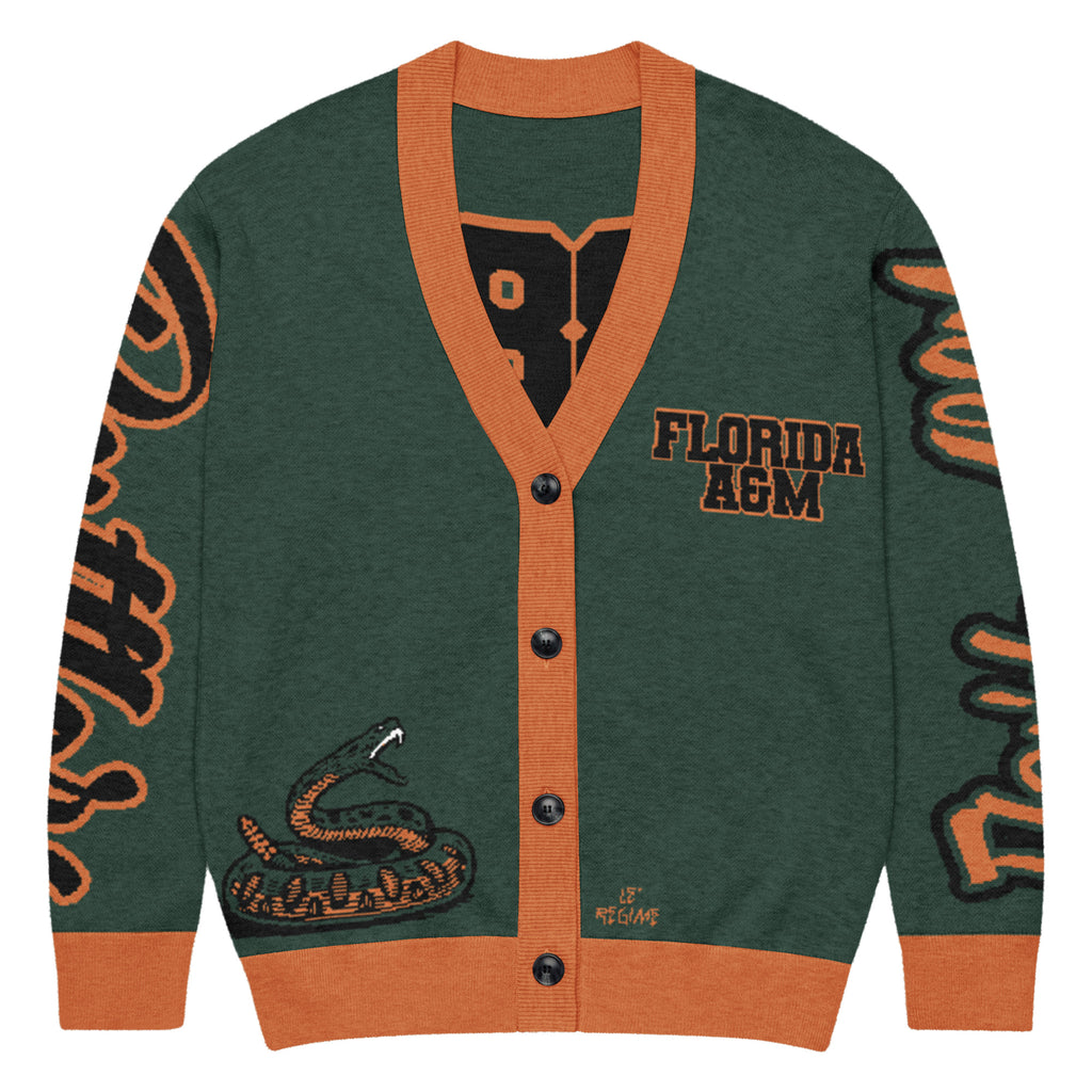 Florida A&M Varsity Unisex Knitted Cardigan