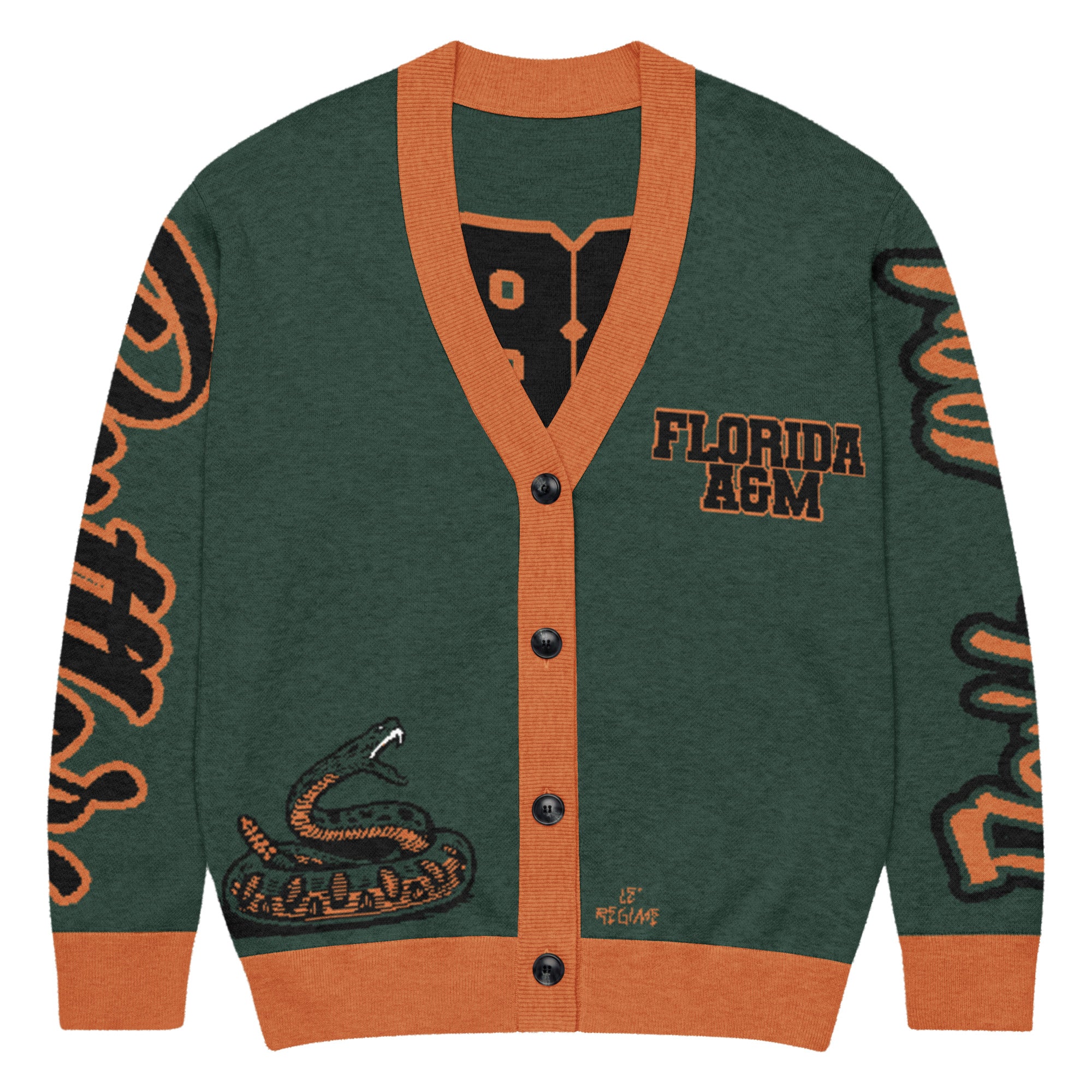 Florida A&M Varsity Unisex Knitted Cardigan