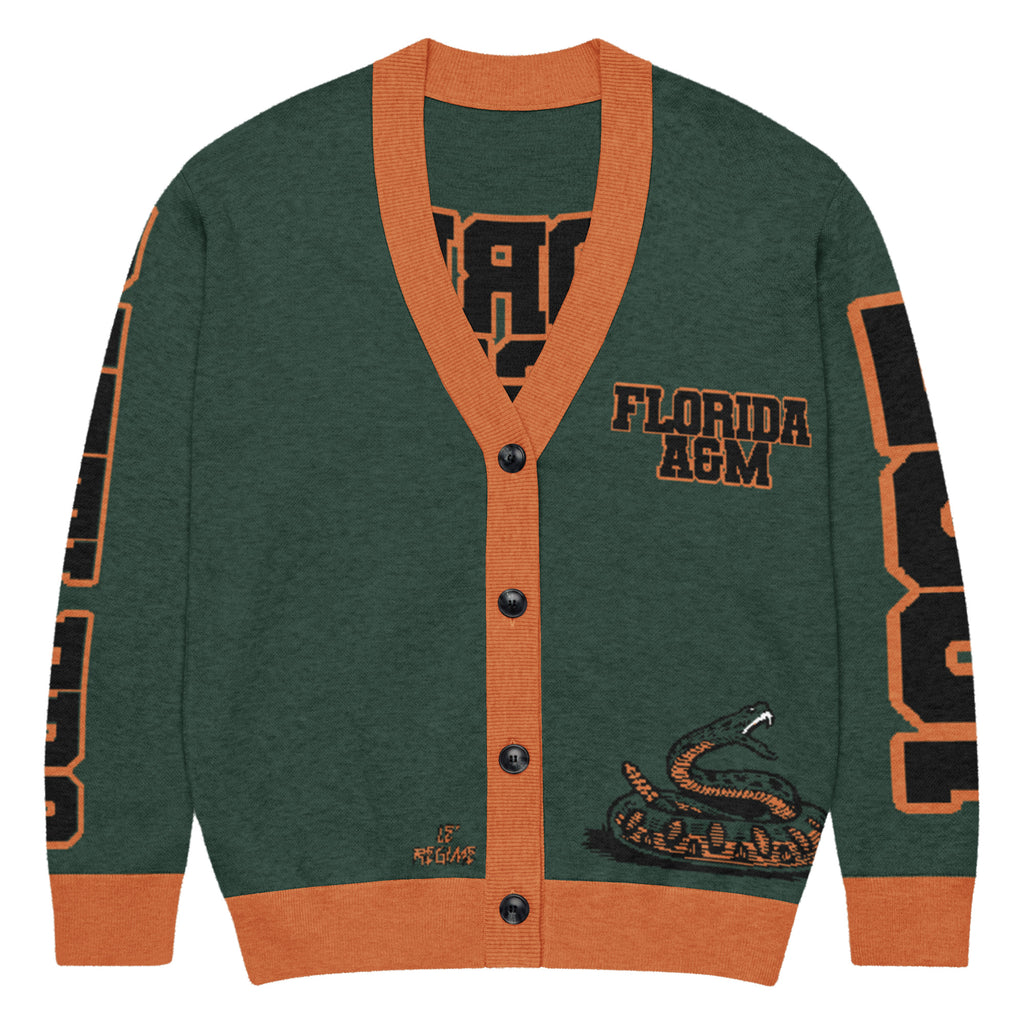 Florida A&M Varsity Unisex Knitted Cardigan