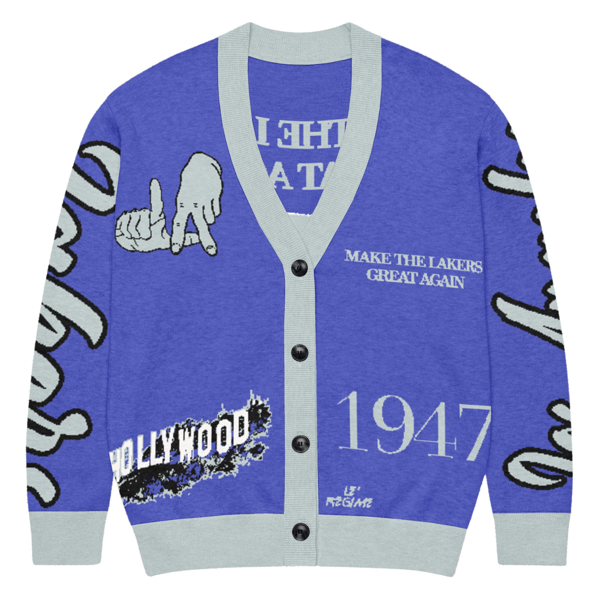 Los Angeles Lakers Unisex Knitted Cardigan