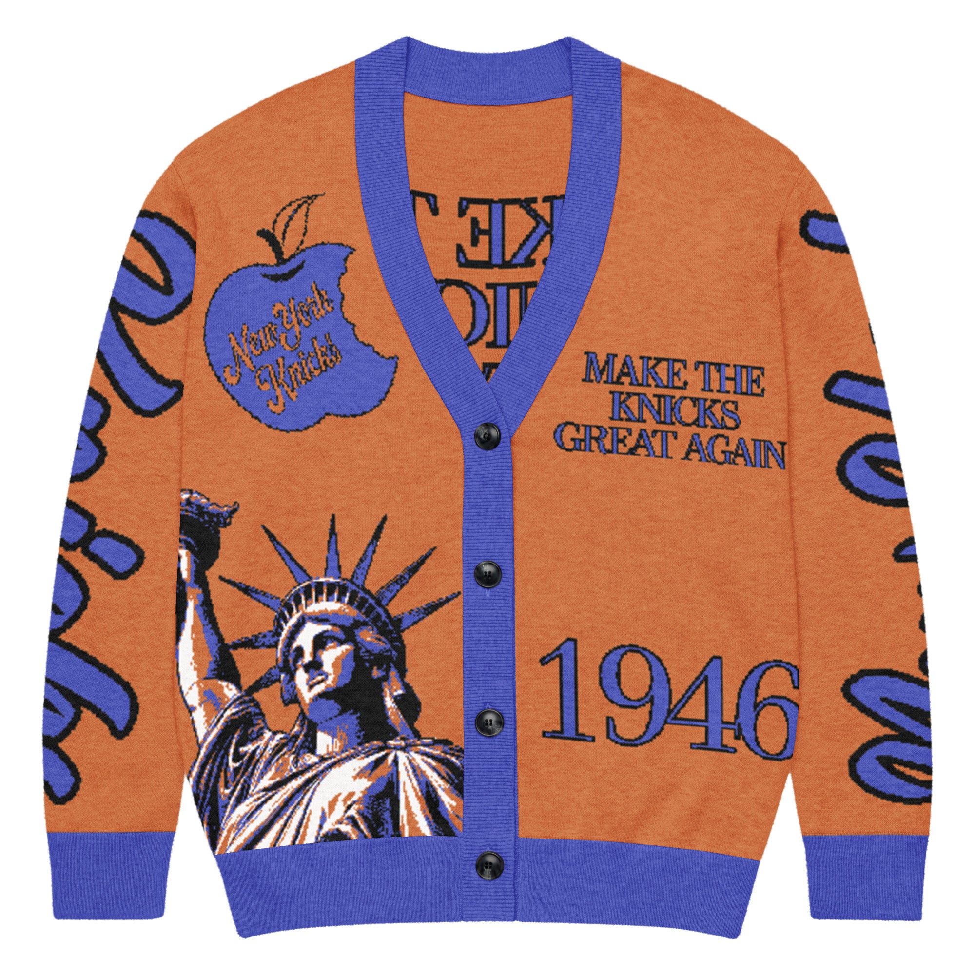 New York Knicks Unisex Knitted Cardigan