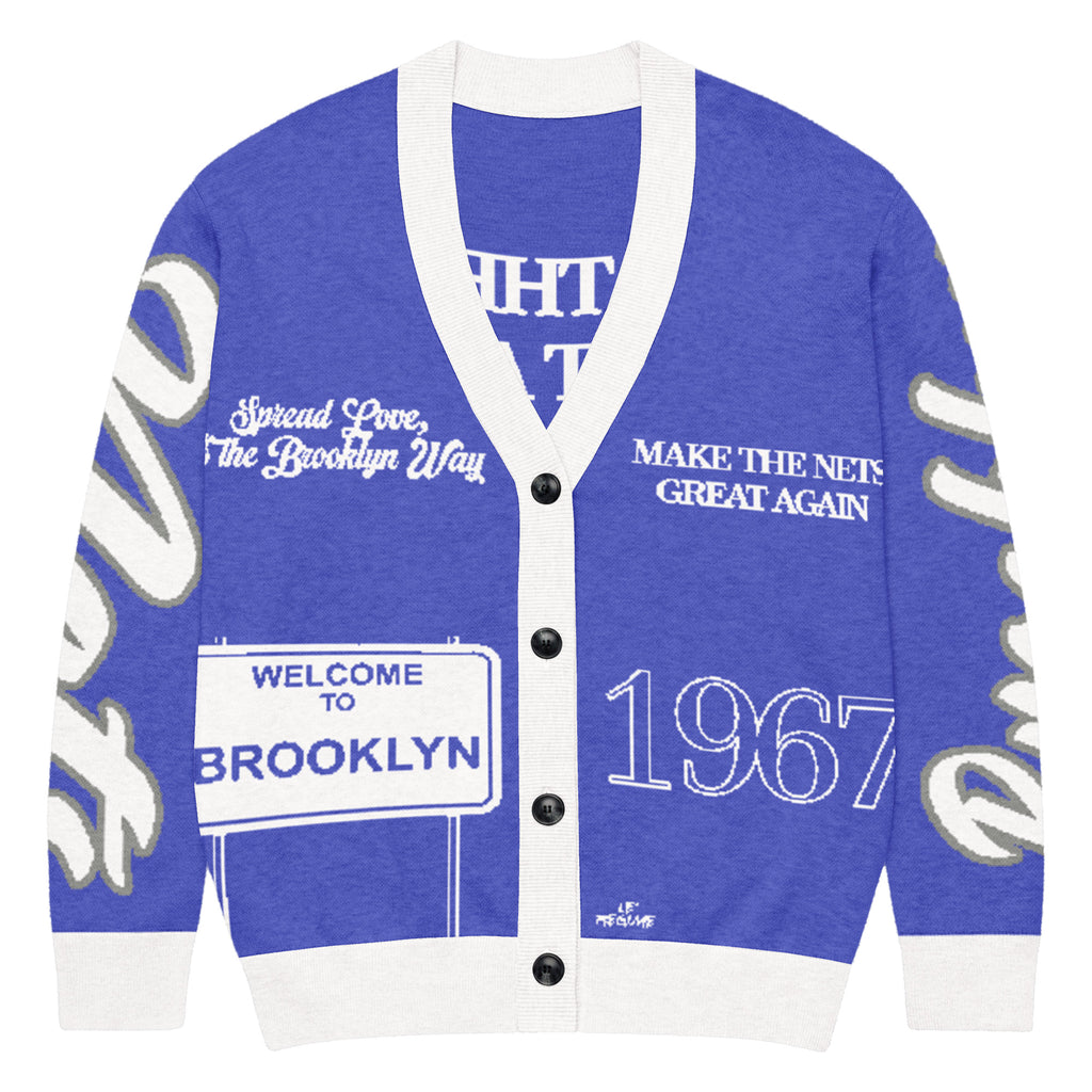 Brooklyn Nets Unisex Knitted Cardigan