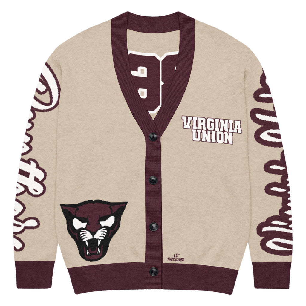 Virginia Union Unisex Knitted Cardigan