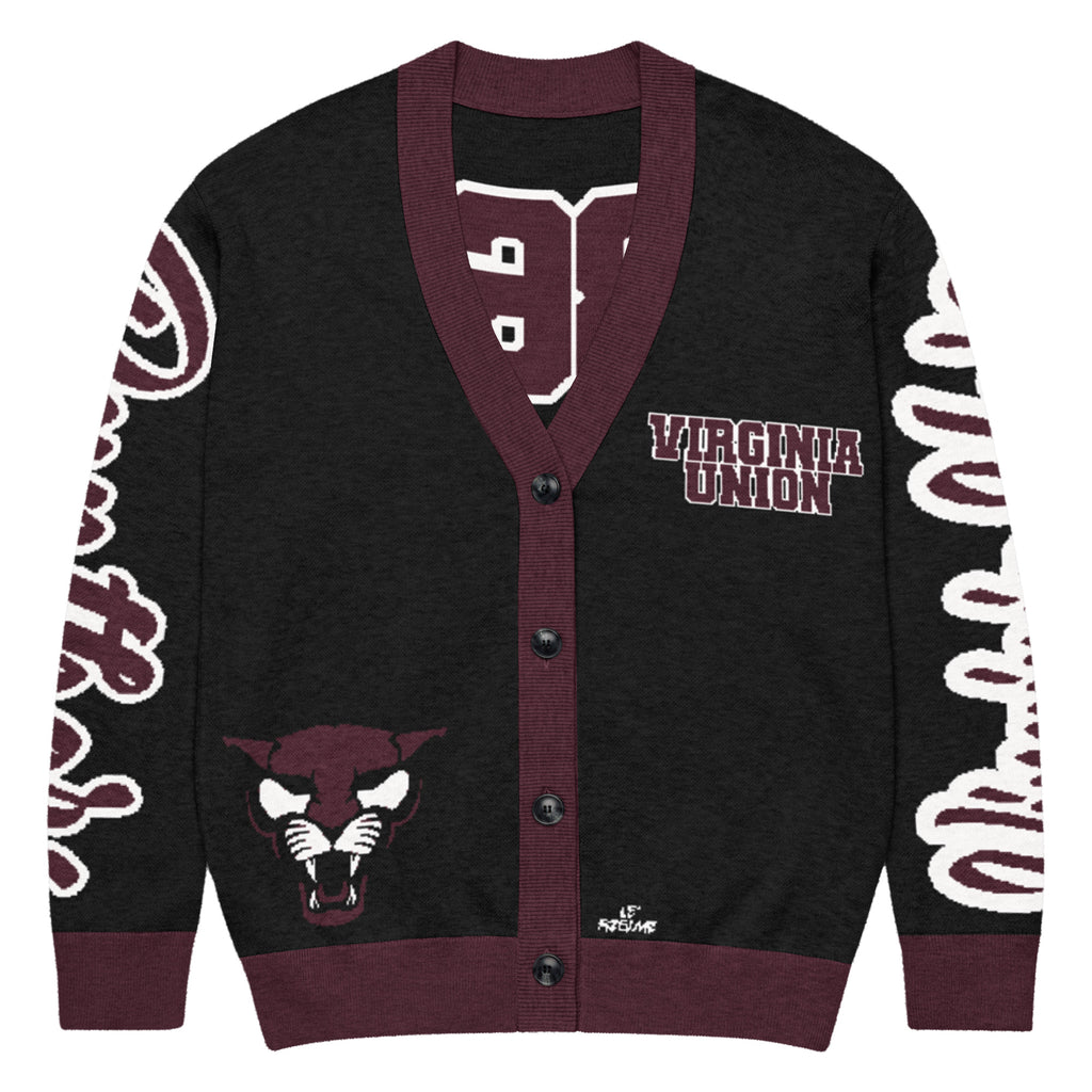 Virginia Union Unisex Knitted Cardigan