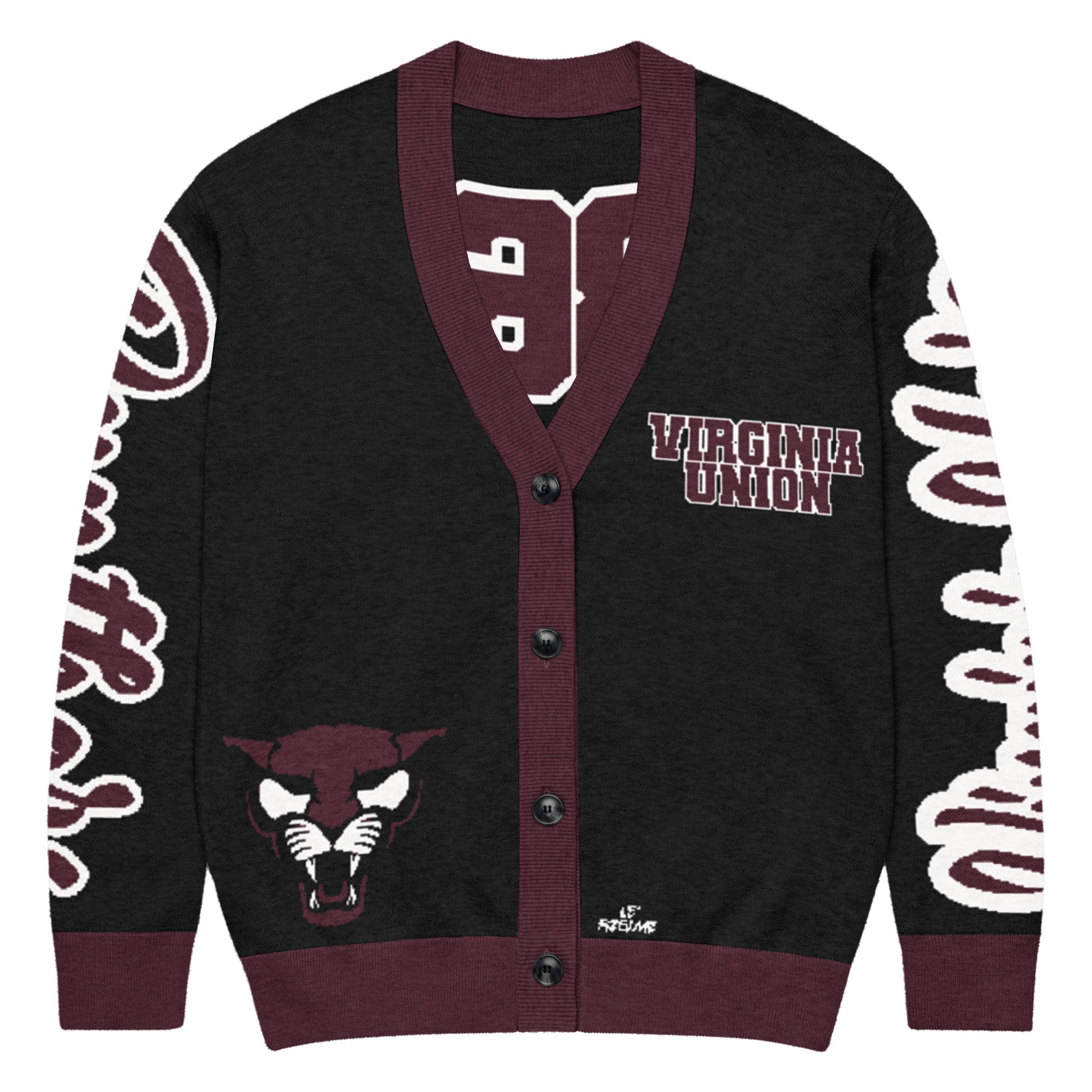 Virginia Union Unisex Knitted Cardigan