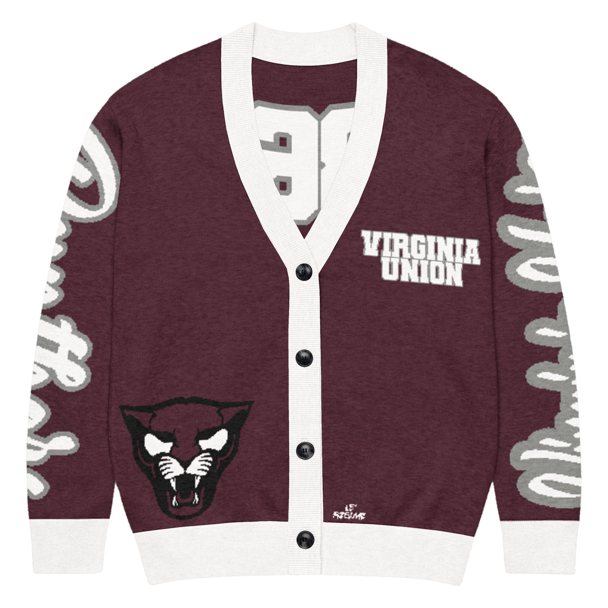 Virginia Union Unisex Knitted Cardigan