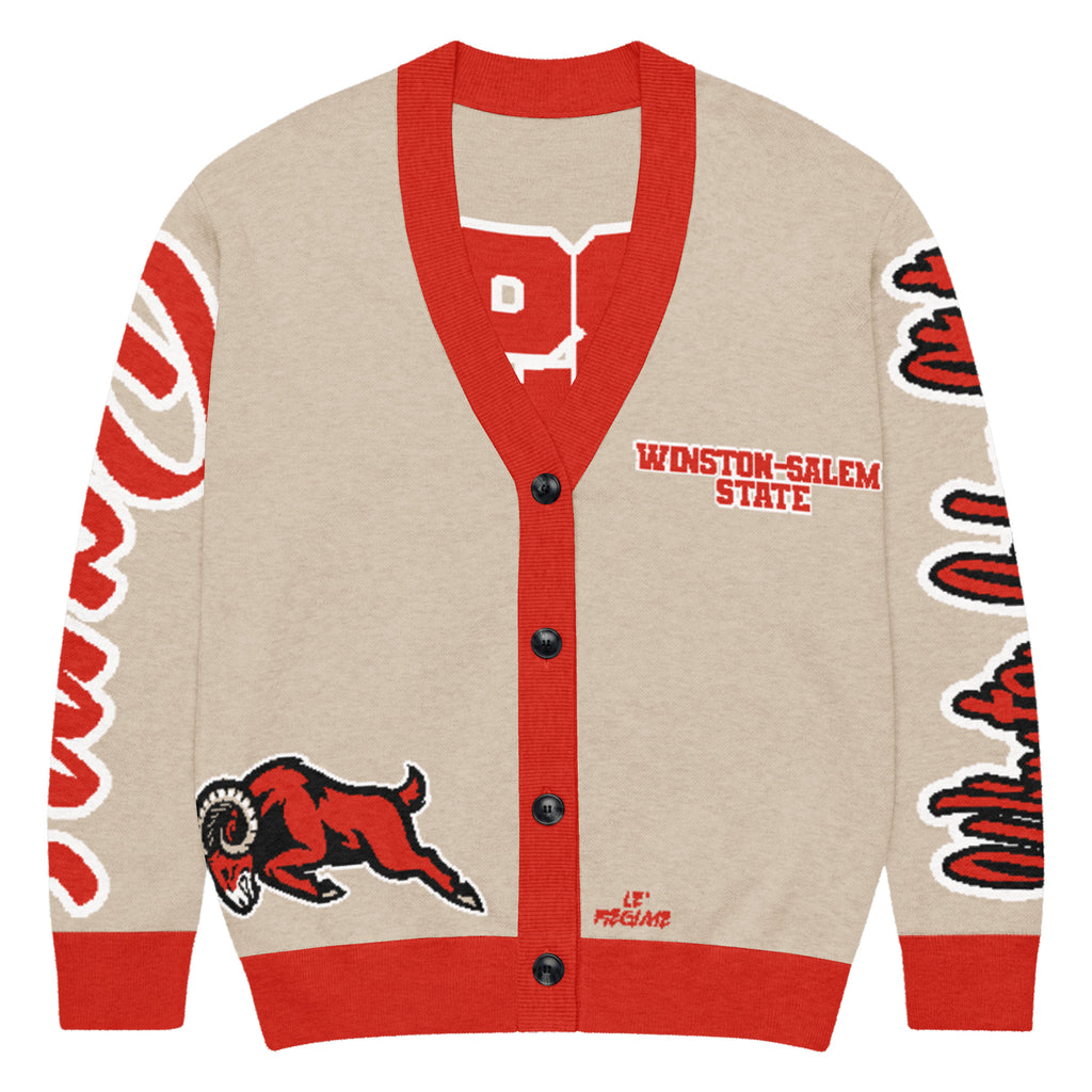 Winston-Salem State Knitted Cardigan