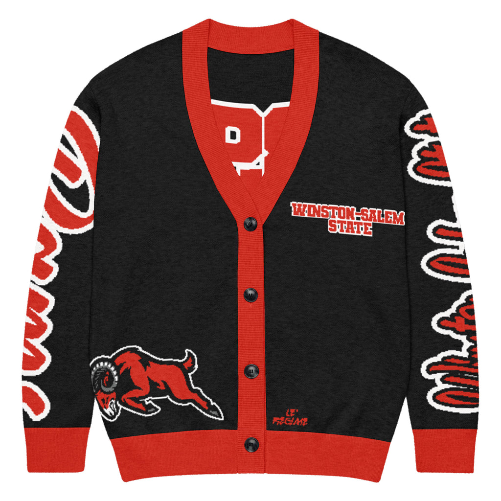 Winston-Salem State Knitted Cardigan