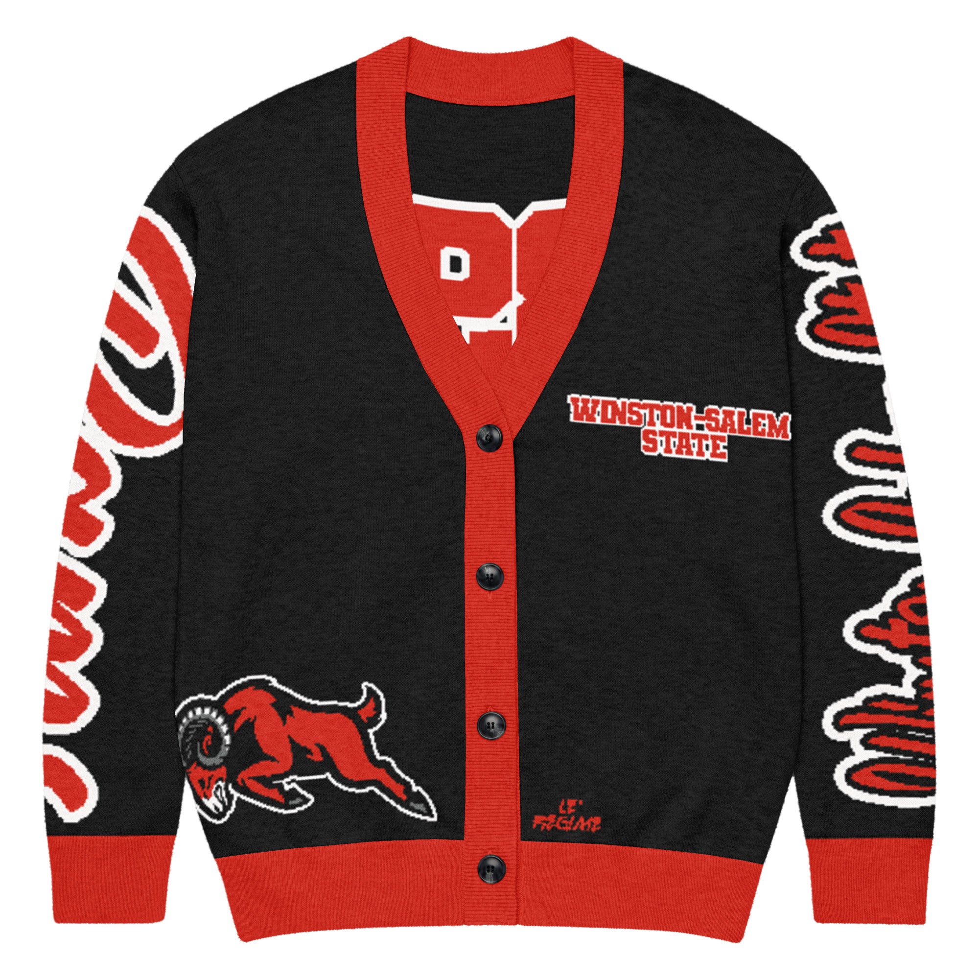 Winston-Salem State Knitted Cardigan