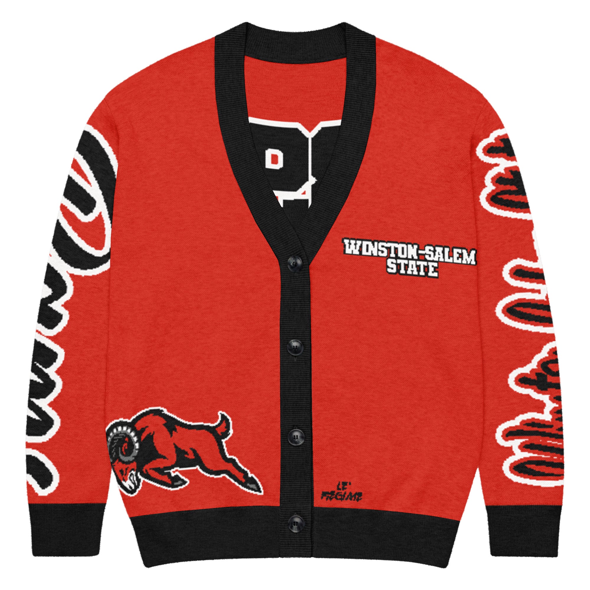 Winston-Salem State Knitted Cardigan