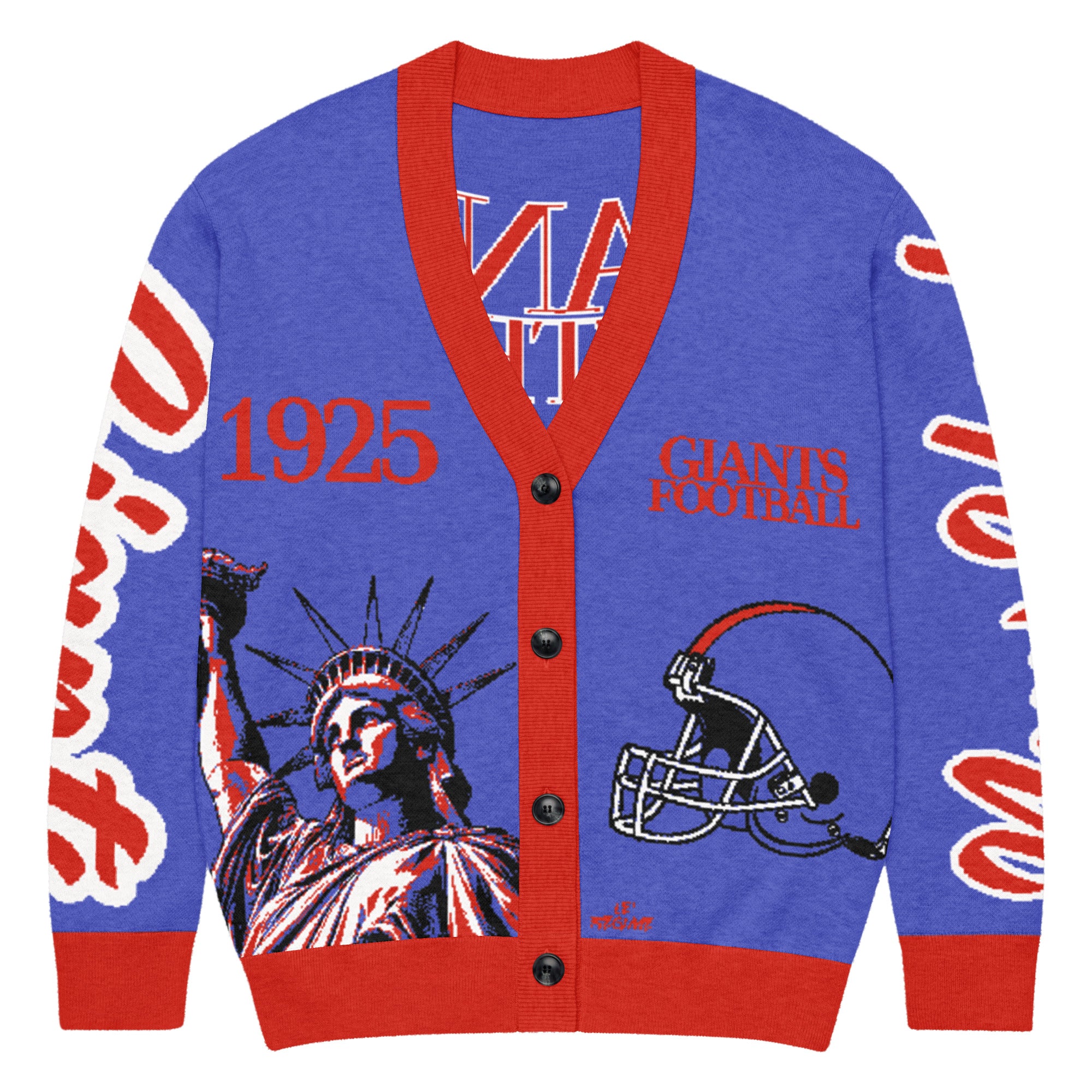 New York Giants Unisex Knitted Cardigan