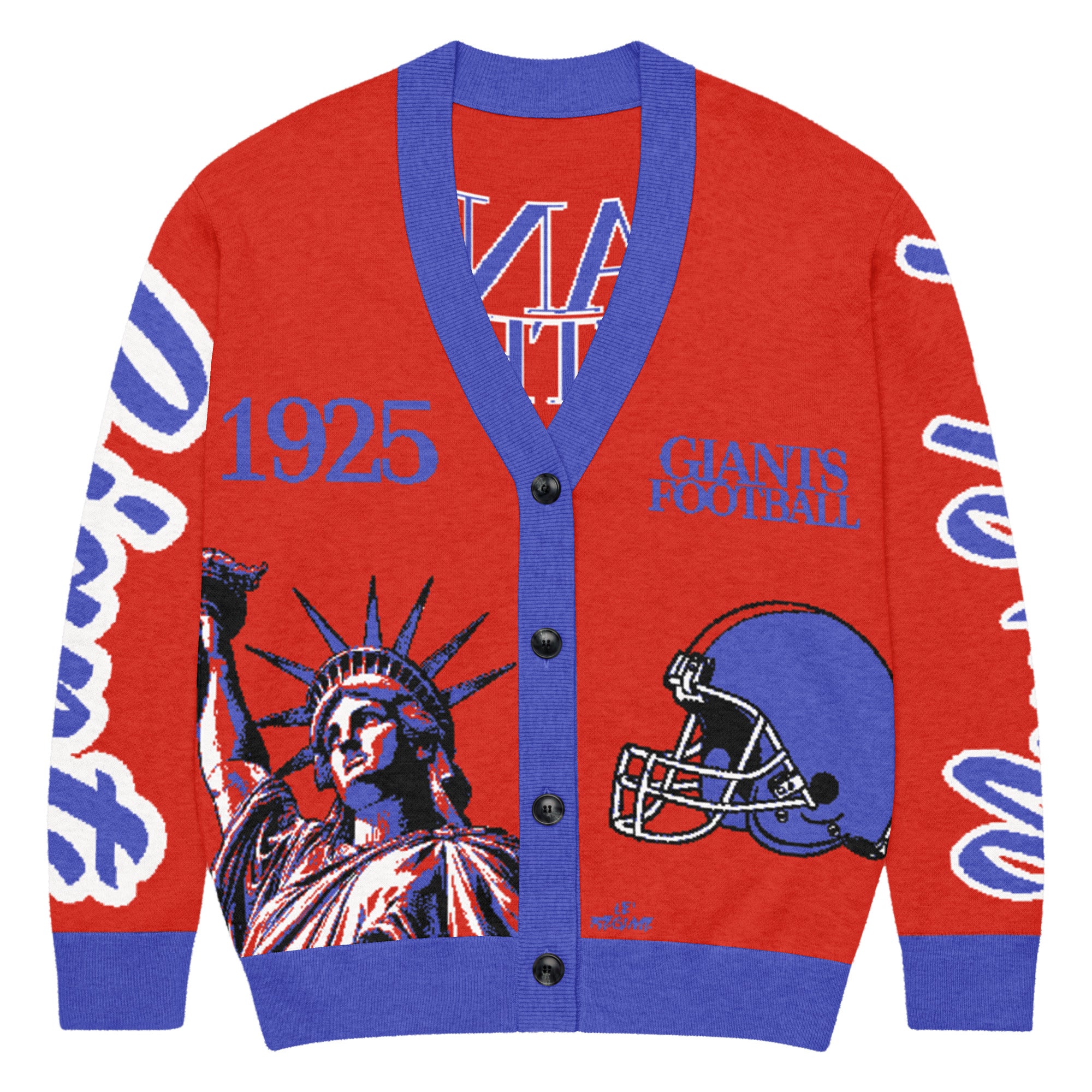 New York Giants Unisex Knitted Cardigan